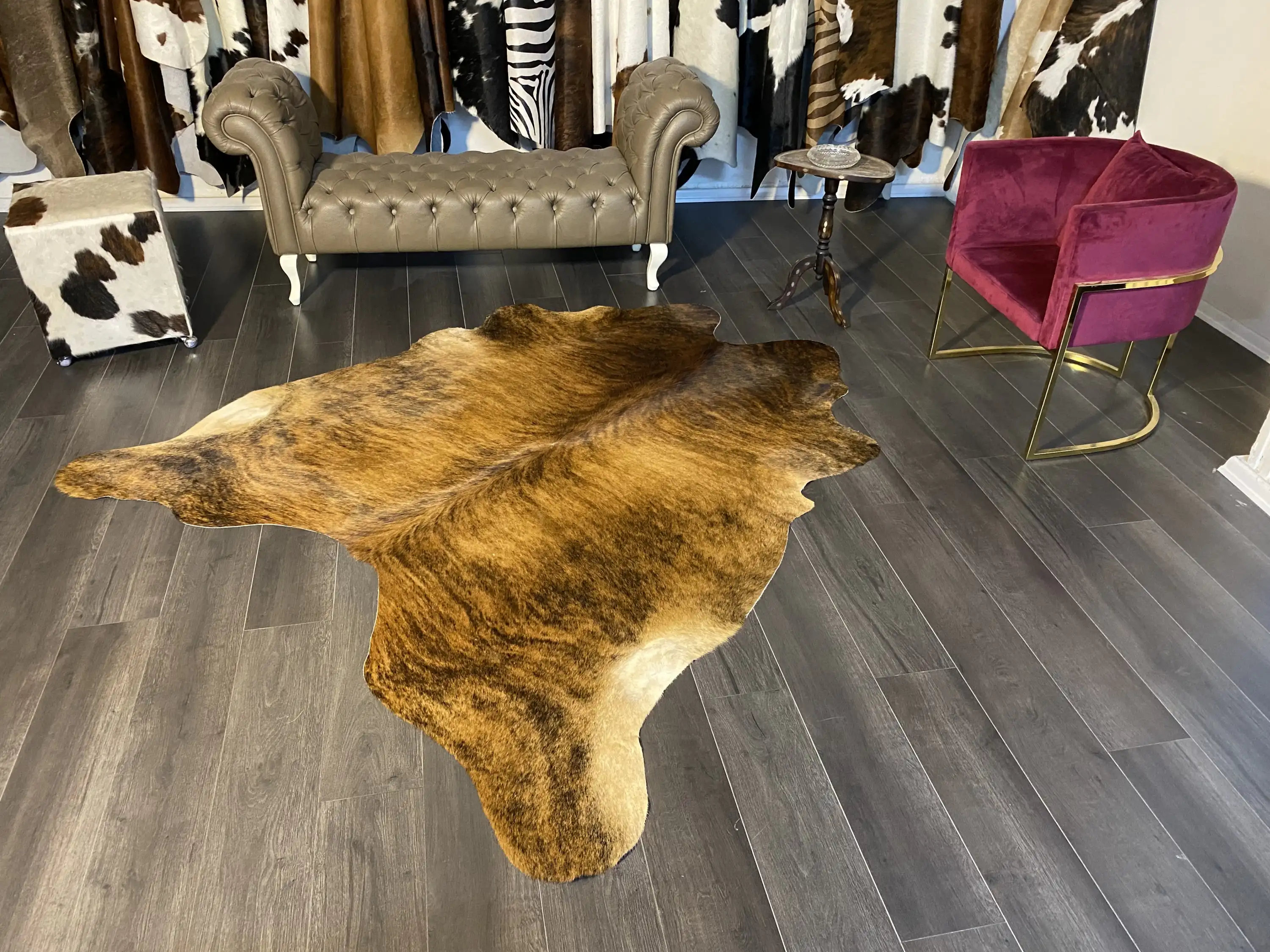 HAKİKİ DERİ DANA POSTU EGZOTİK 195 x 220 - 0401000234