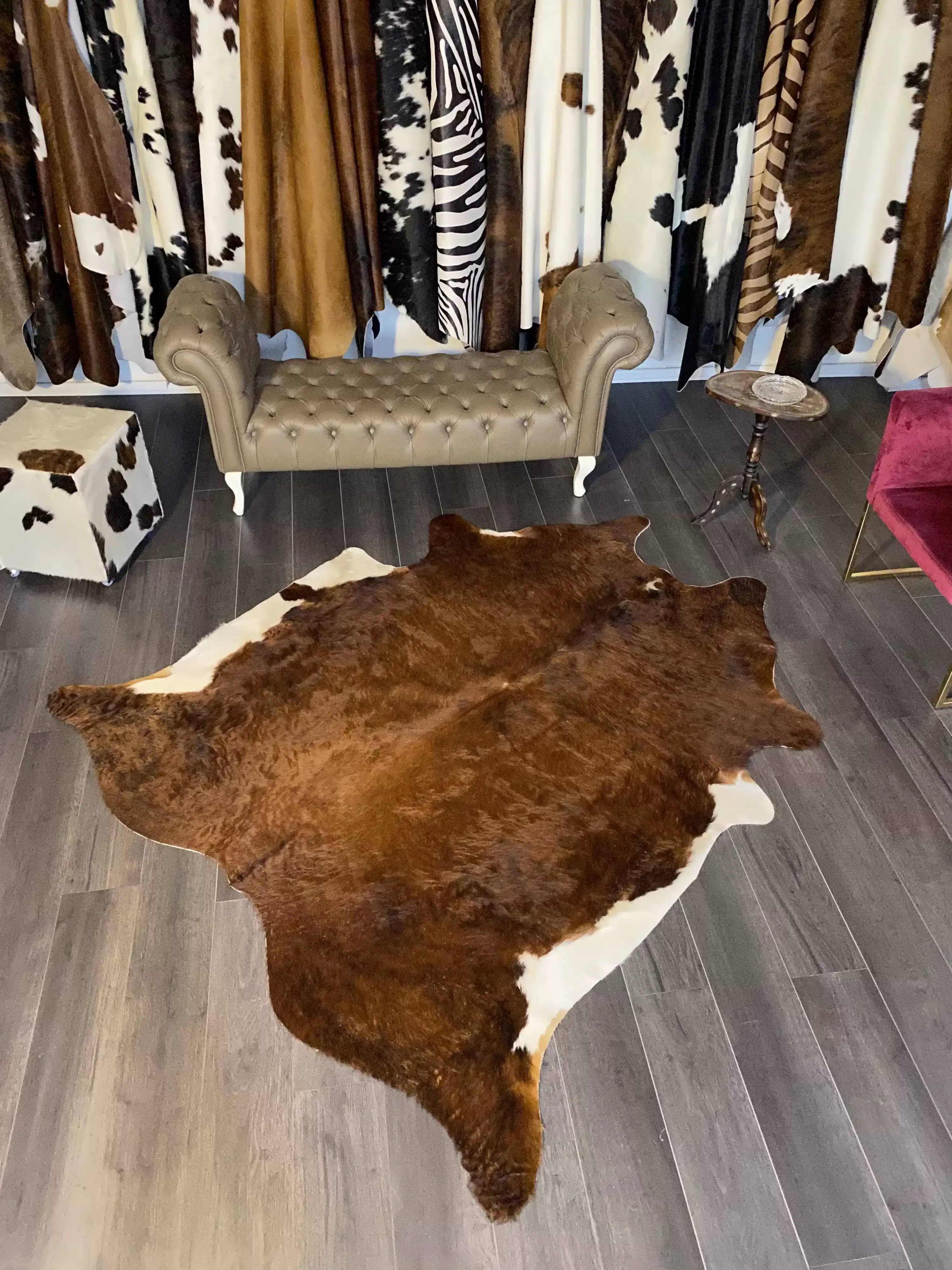 HAKİKİ DERİ DANA POSTU EGZOTİK 195 x 220 - 0401000334