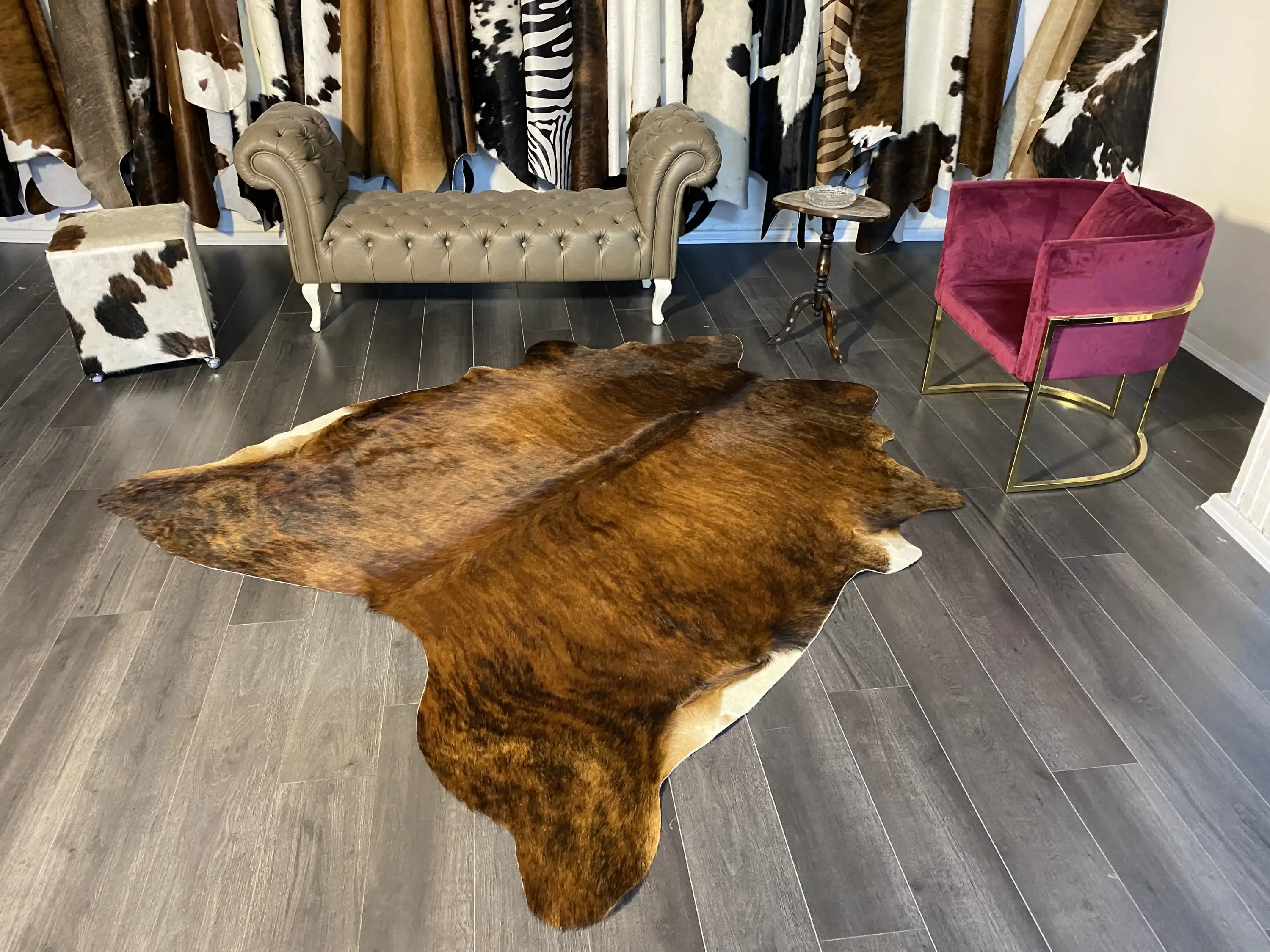 HAKİKİ DERİ DANA POSTU EGZOTİK 195 x 225 - 0401000215