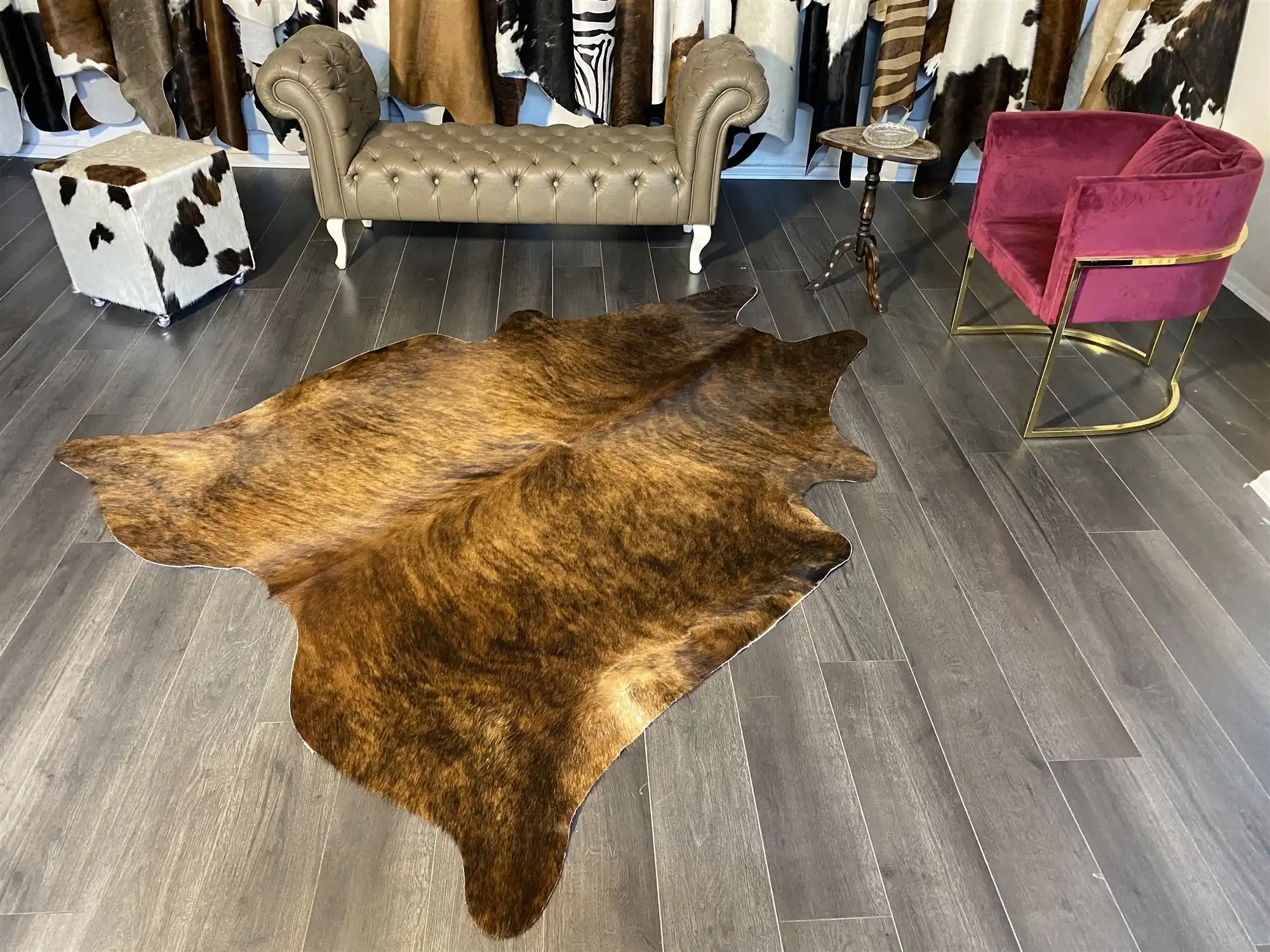 HAKİKİ DERİ DANA POSTU EGZOTİK 195 x 230 - 0401000114