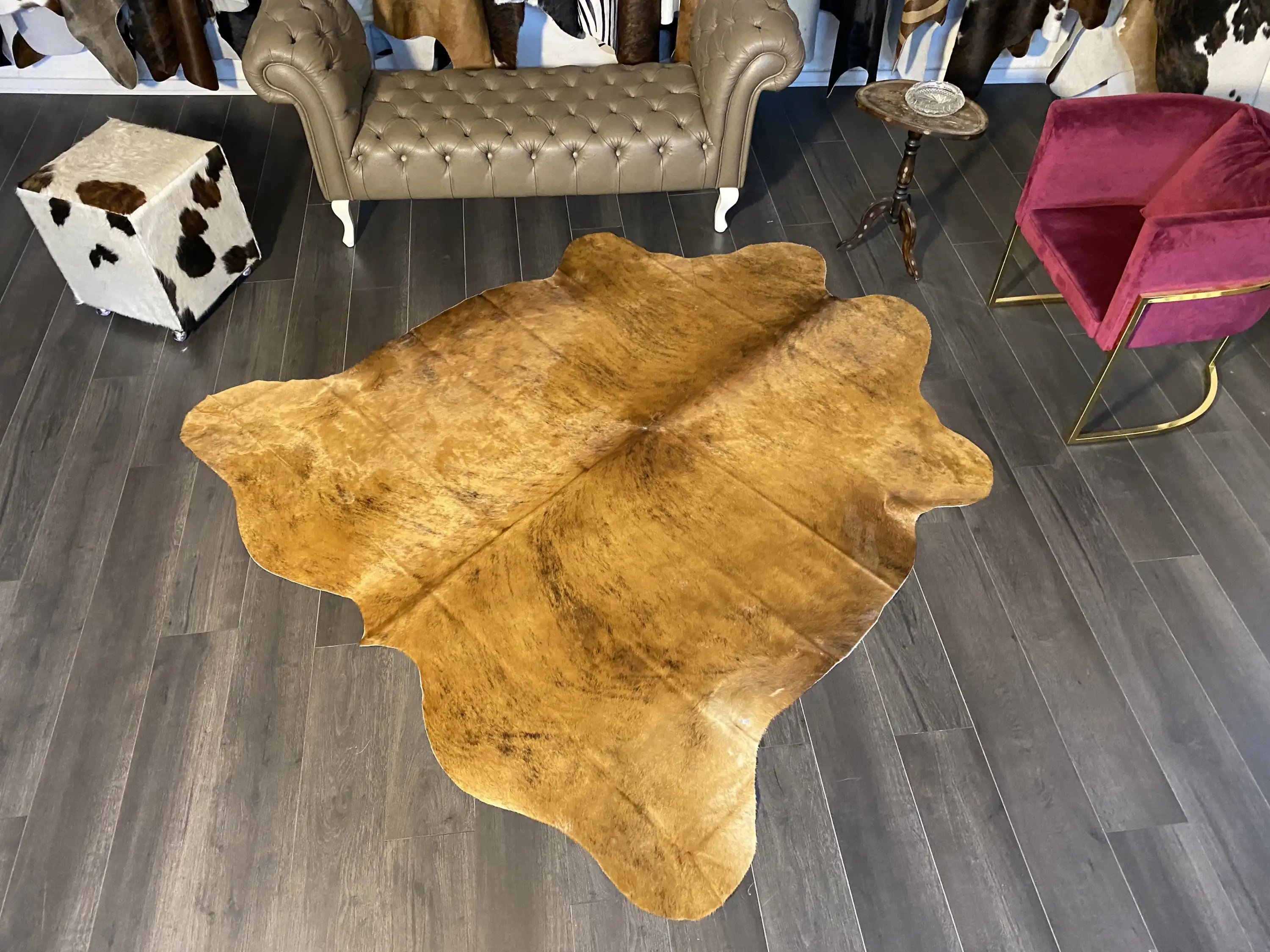 HAKİKİ DERİ DANA POSTU EGZOTİK 205 x 210 - 0401000156