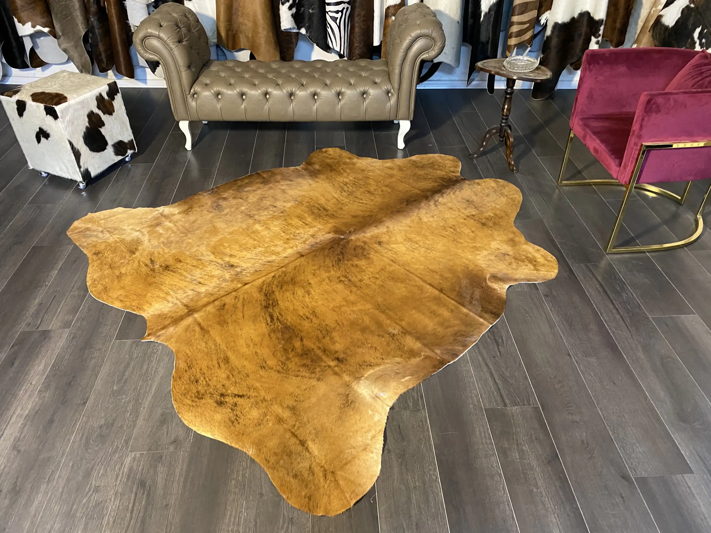 HAKİKİ DERİ DANA POSTU EGZOTİK 205 x 210 - 0401000156