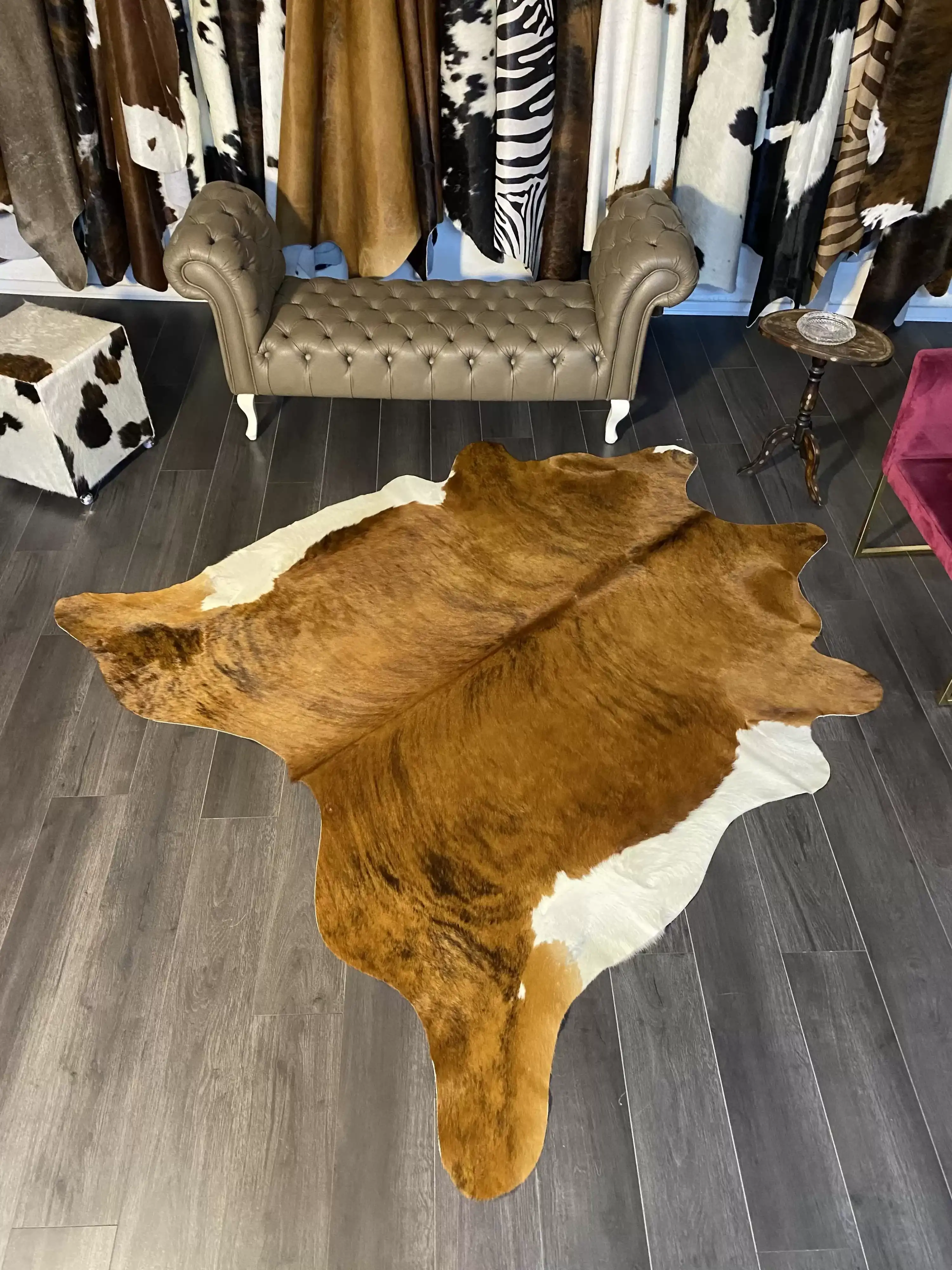 HAKİKİ DERİ DANA POSTU EGZOTİK 205 x 225 - 0401000409