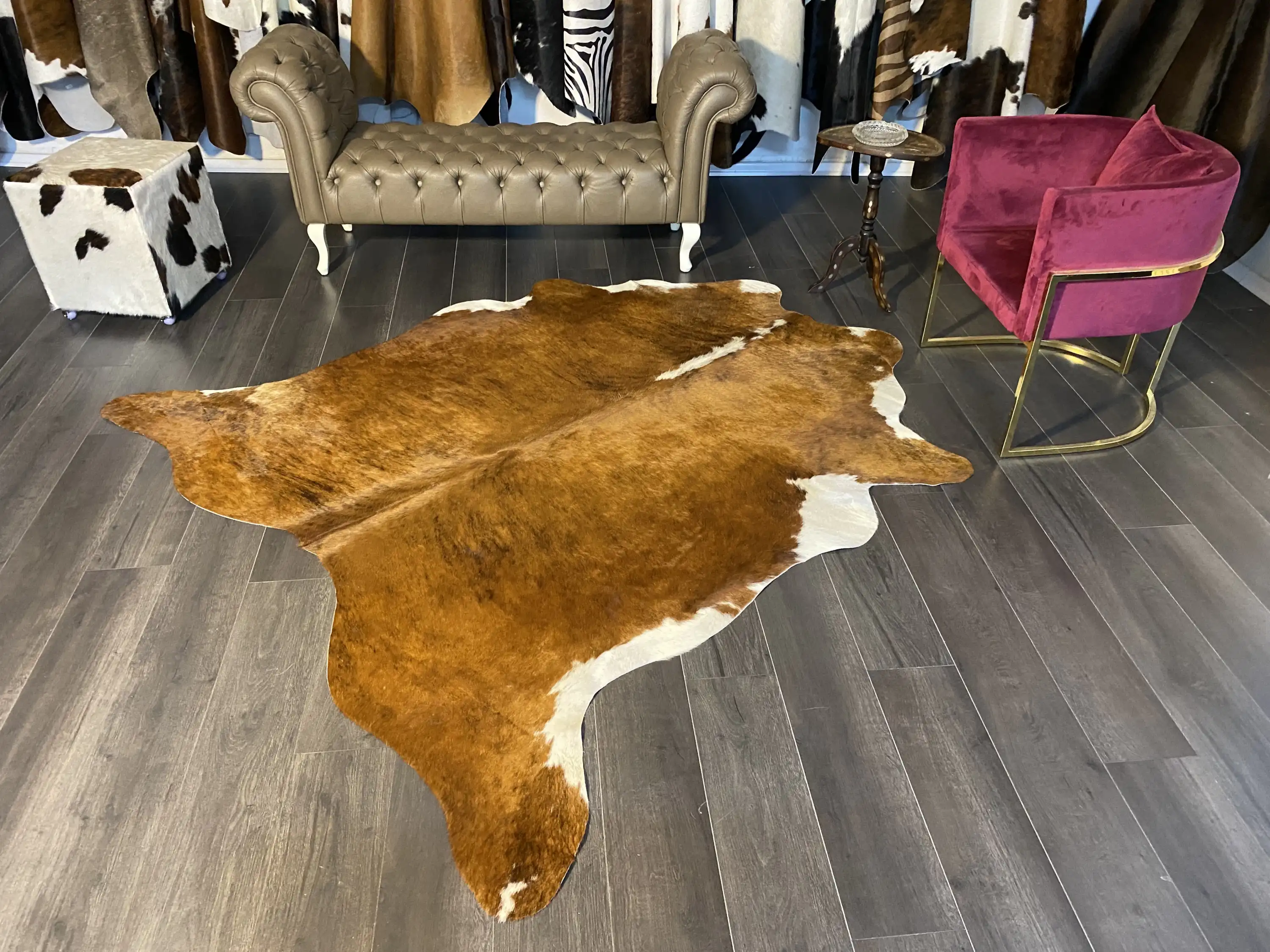 HAKİKİ DERİ DANA POSTU EGZOTİK 205 x 225 - 0401000443