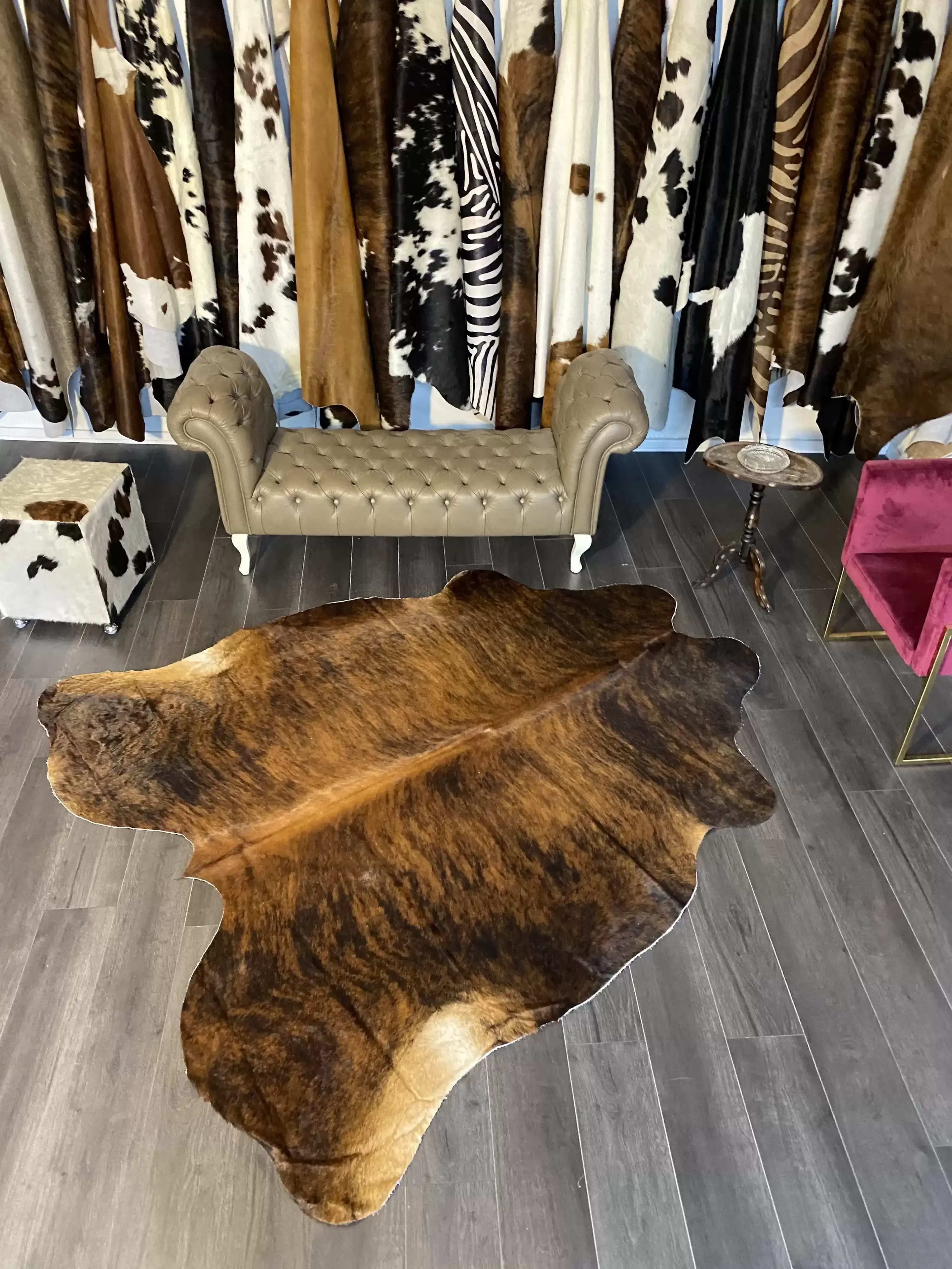 HAKİKİ DERİ DANA POSTU EGZOTİK 205 x 230 - 0401000085