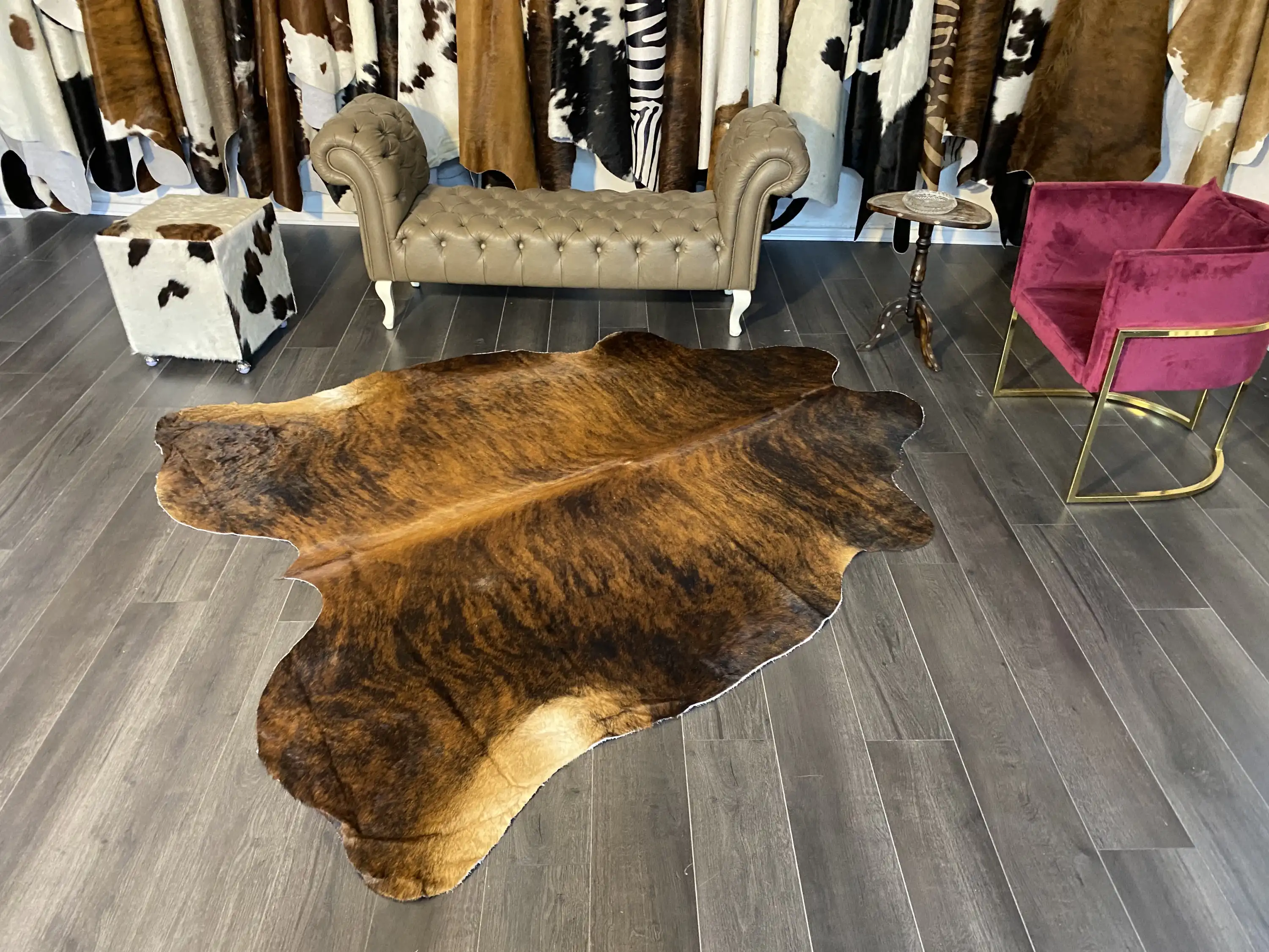 HAKİKİ DERİ DANA POSTU EGZOTİK 205 x 230 - 0401000085