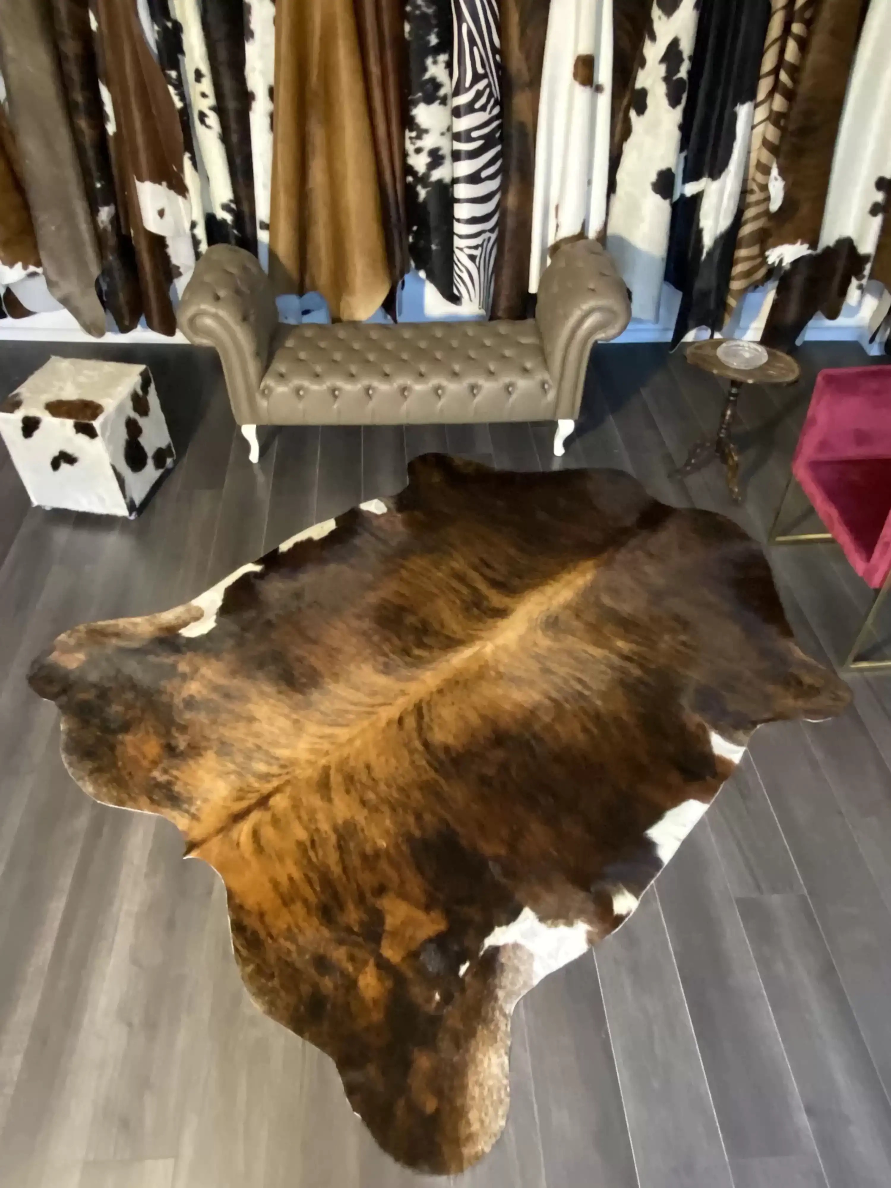 HAKİKİ DERİ DANA POSTU EGZOTİK 205 x 240 - 0401000427