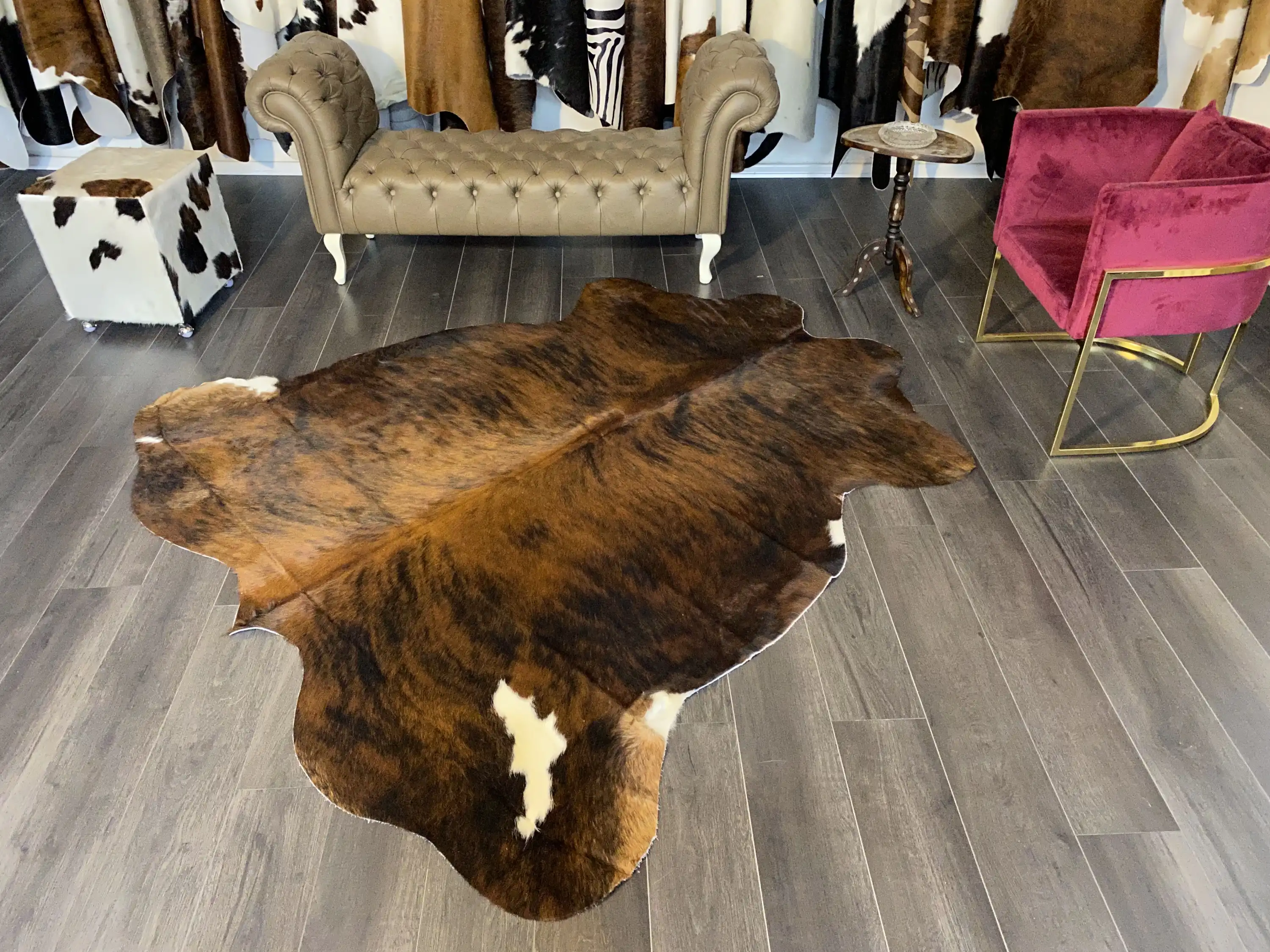 HAKİKİ DERİ DANA POSTU EGZOTİK 210 x 215 - 0401000058