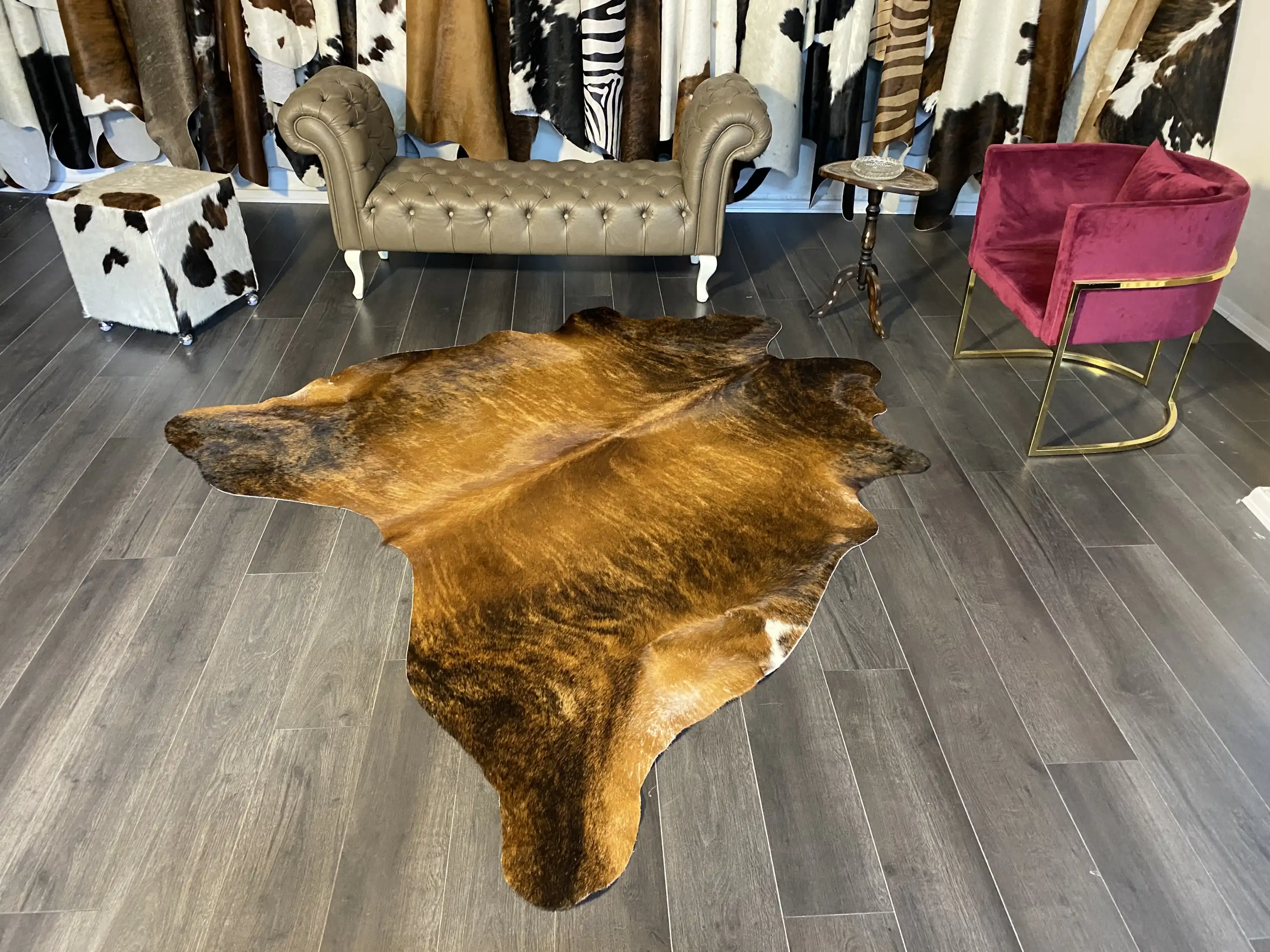 HAKİKİ DERİ DANA POSTU EGZOTİK 210 x 220 - 0401000196