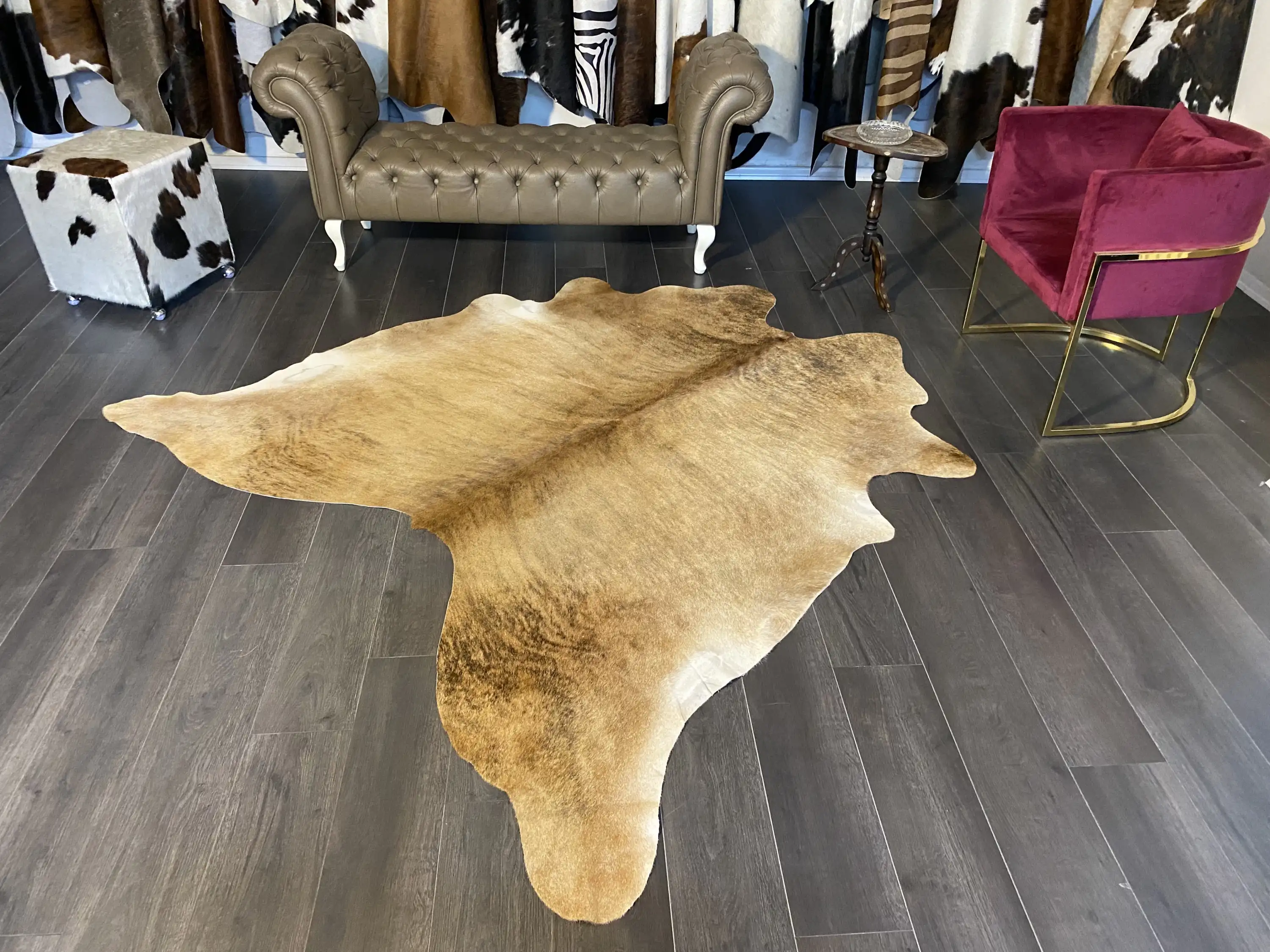 HAKİKİ DERİ DANA POSTU EGZOTİK 210 x 220 - 0401000200