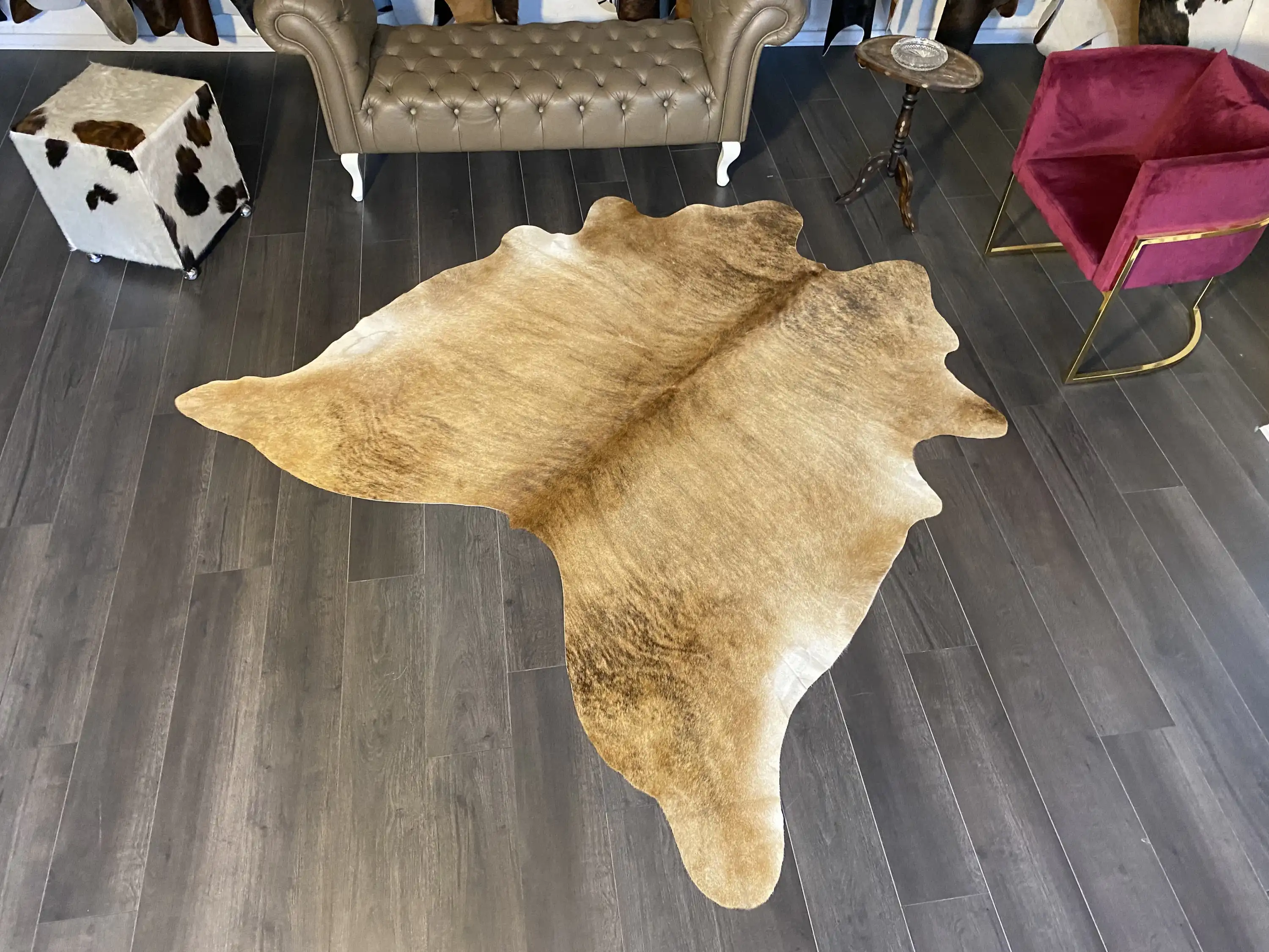 HAKİKİ DERİ DANA POSTU EGZOTİK 210 x 220 - 0401000200