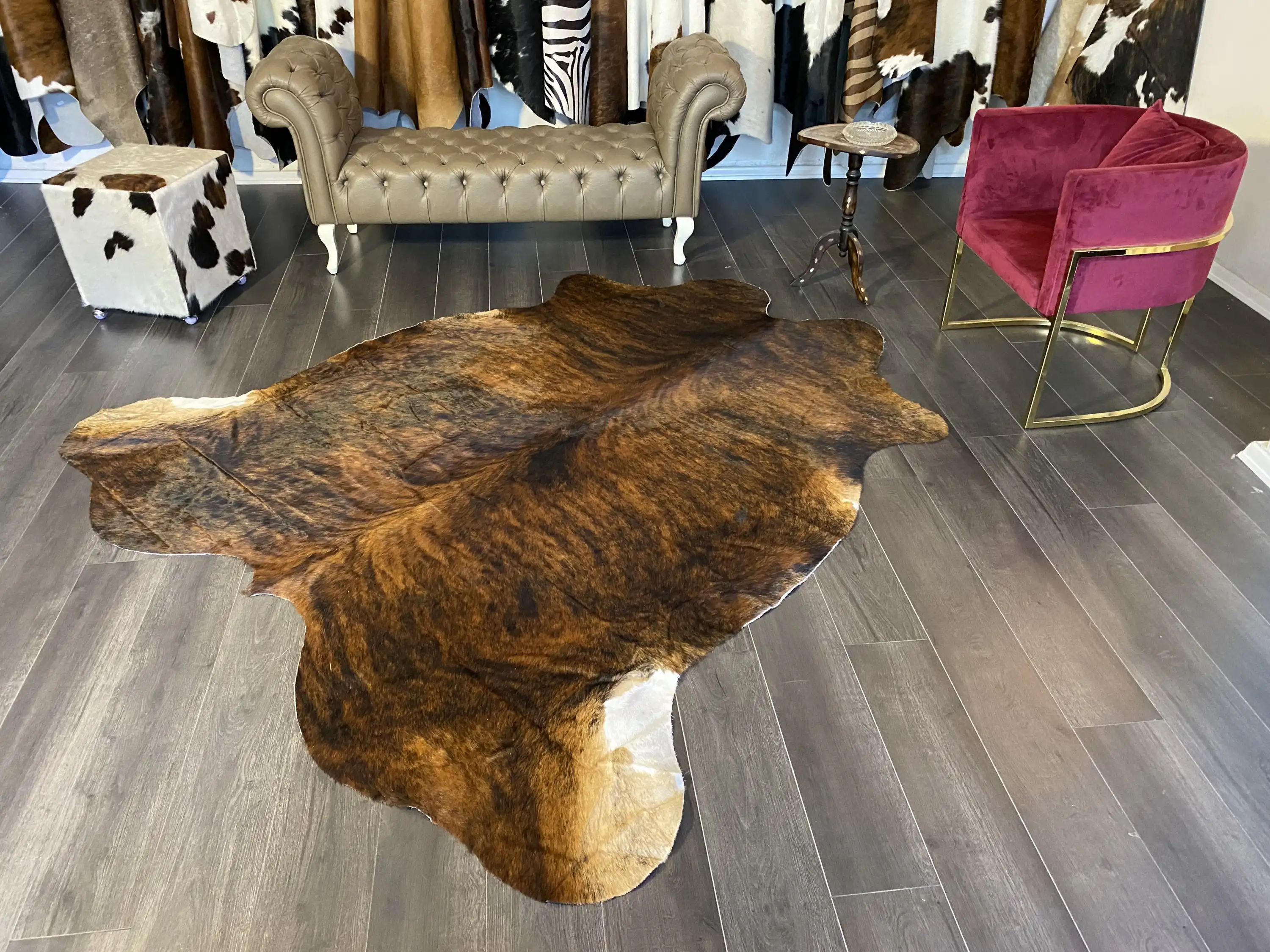 HAKİKİ DERİ DANA POSTU EGZOTİK 215 x 230 - 0401000277