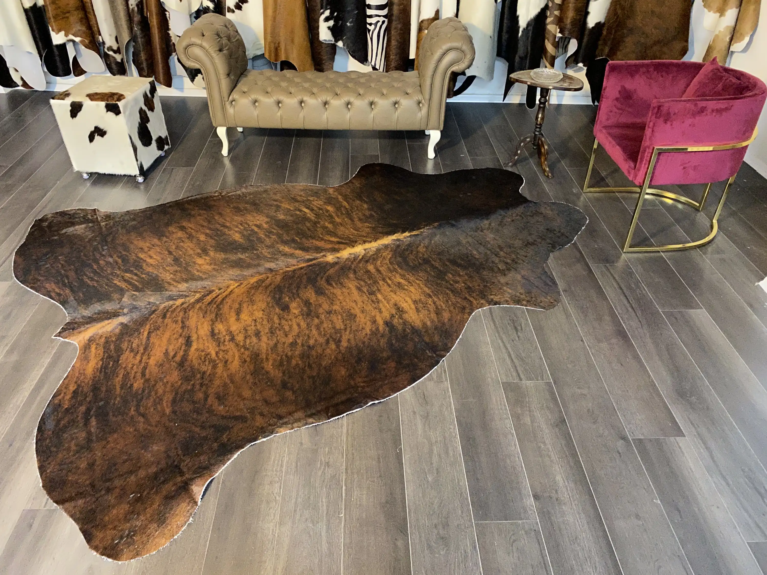 HAKİKİ DERİ DANA POSTU EGZOTİK 220 x 270 - 0401000079