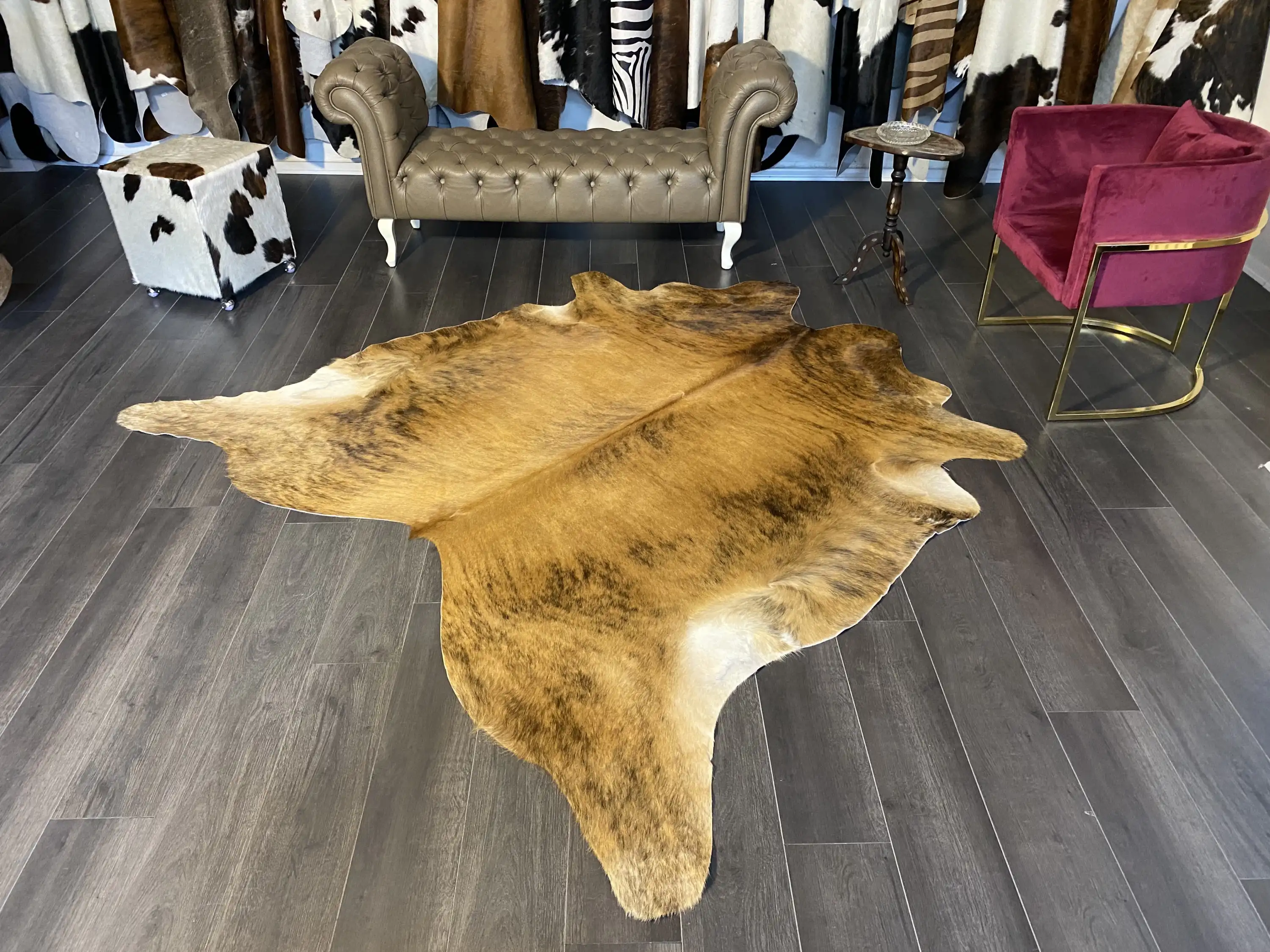 HAKİKİ DERİ DANA POSTU EGZOTİK 230 x 230 - 0401000205