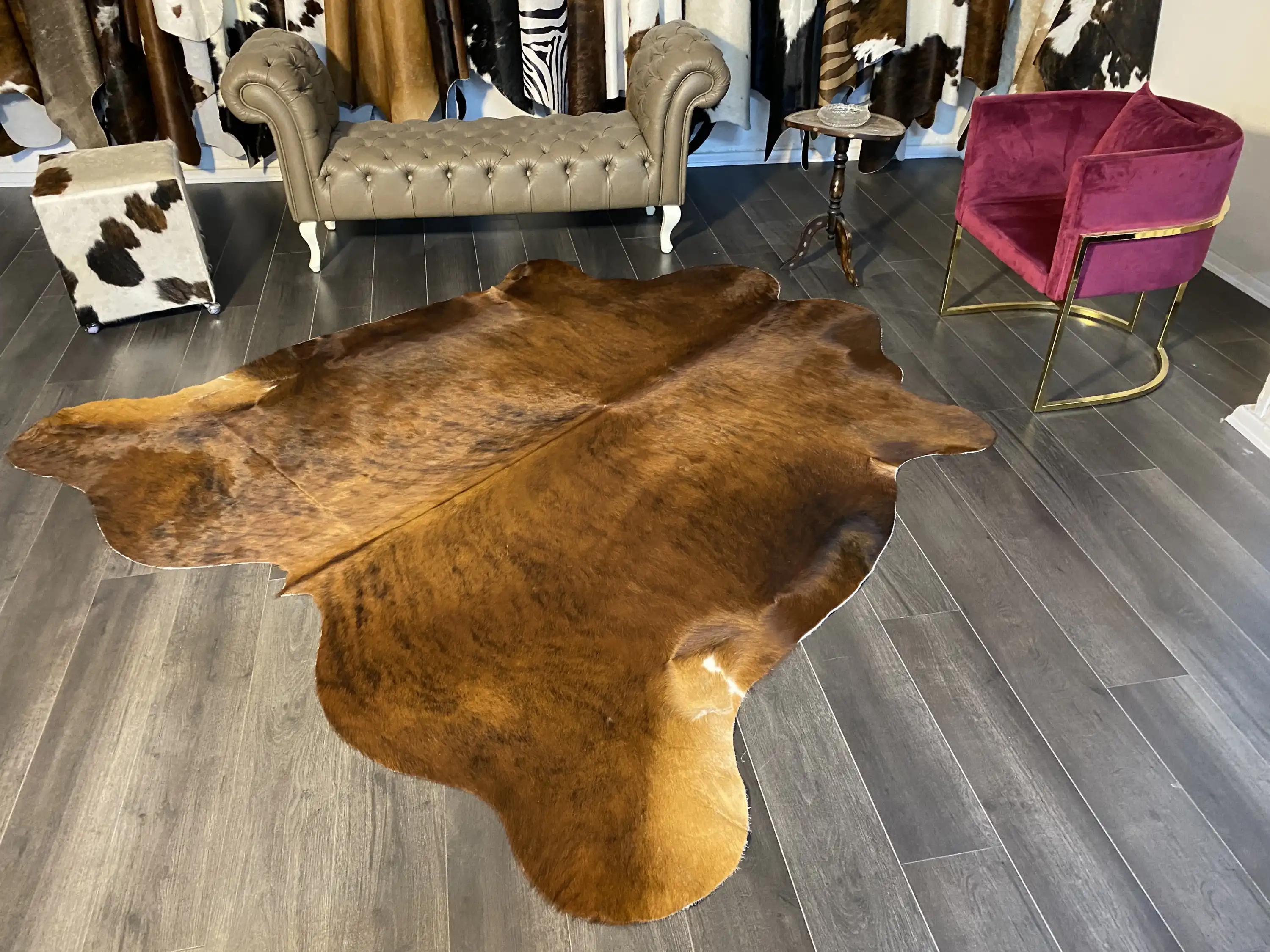 HAKİKİ DERİ DANA POSTU EGZOTİK 230 x 240 - 0401000213