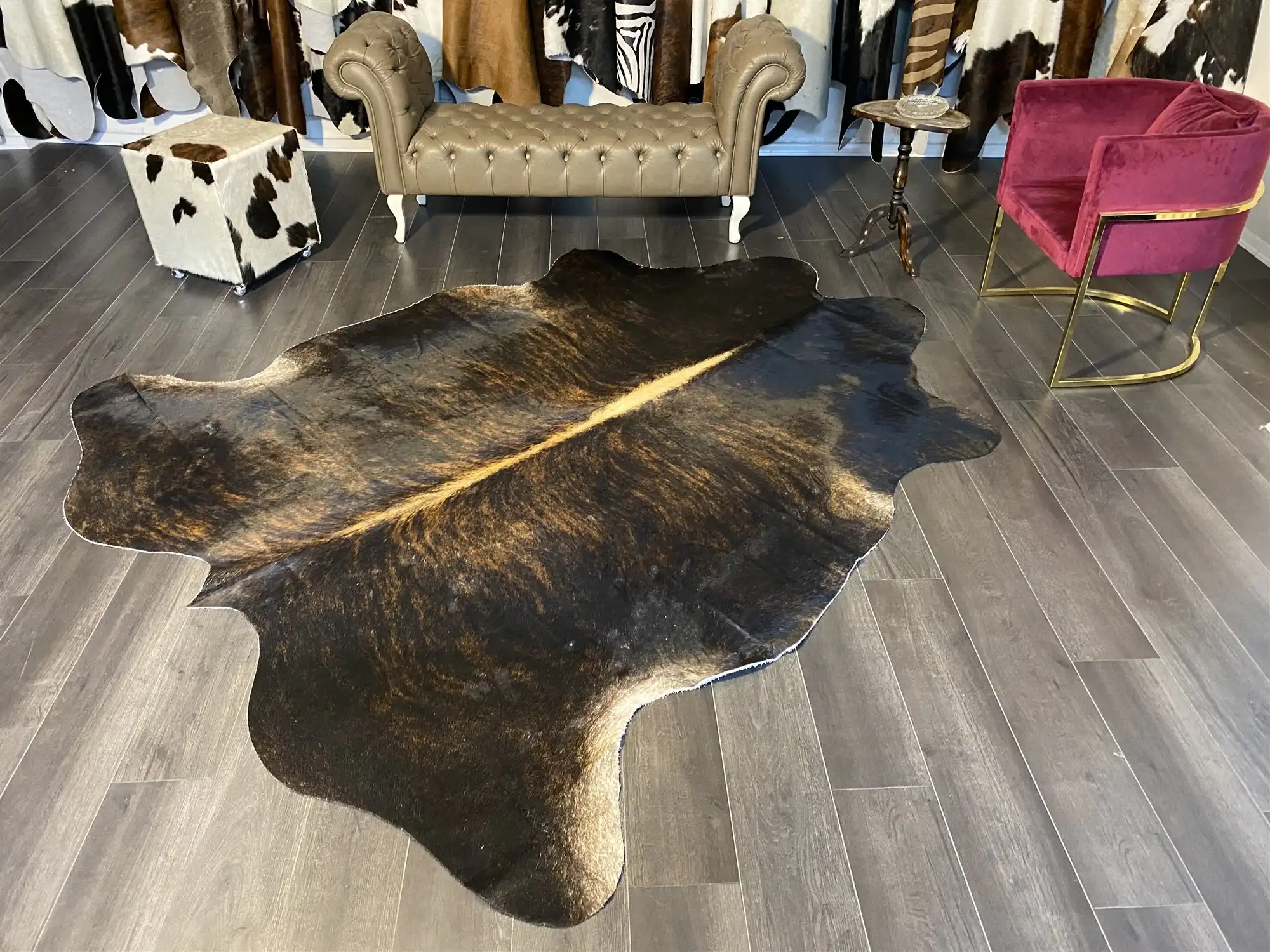 HAKİKİ DERİ DANA POSTU EGZOTİK 230 x 250 - 0401000154