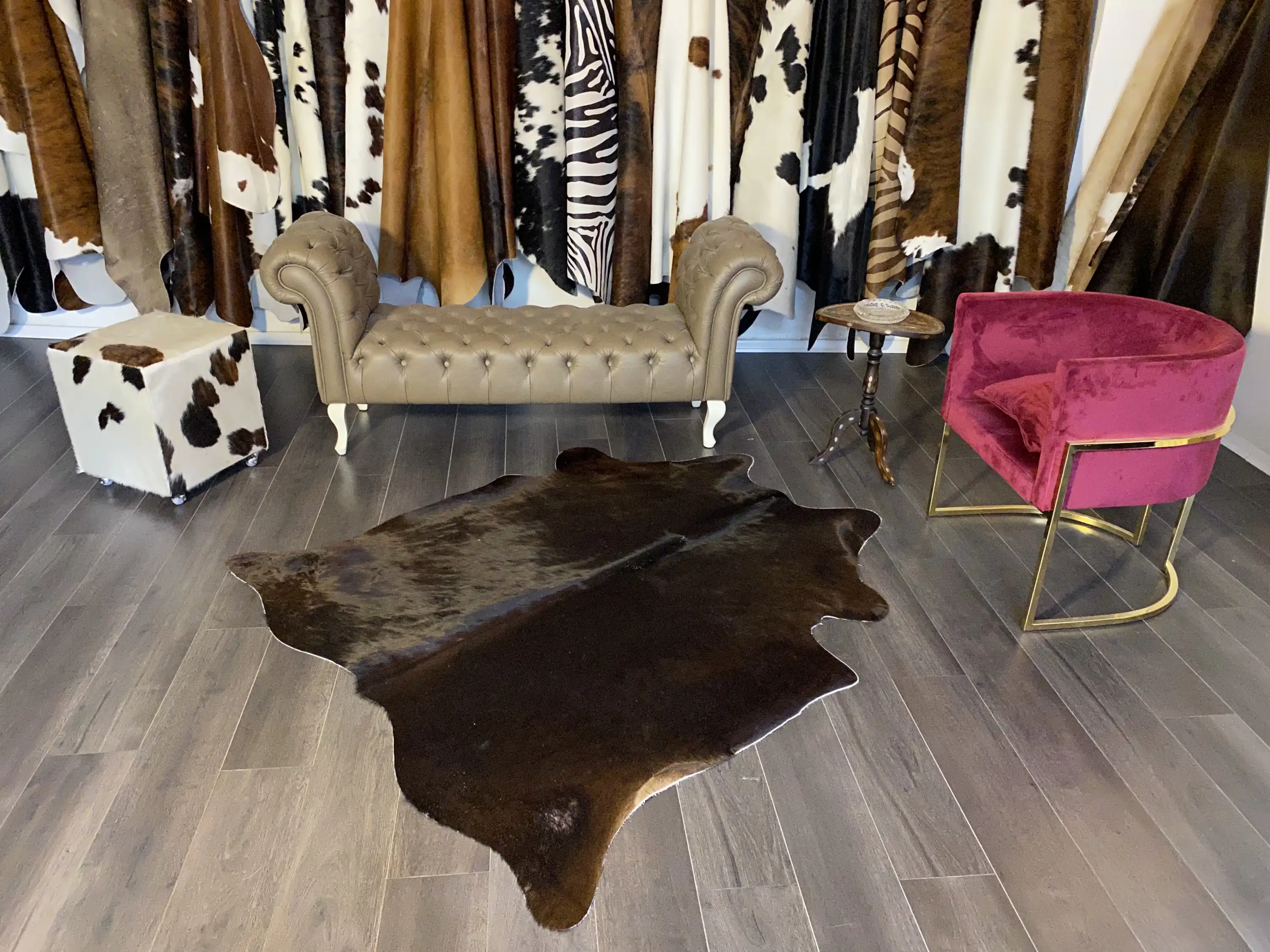 HAKİKİ DERİ DANA POSTU KAHVE 160 x 180 - 0201000141