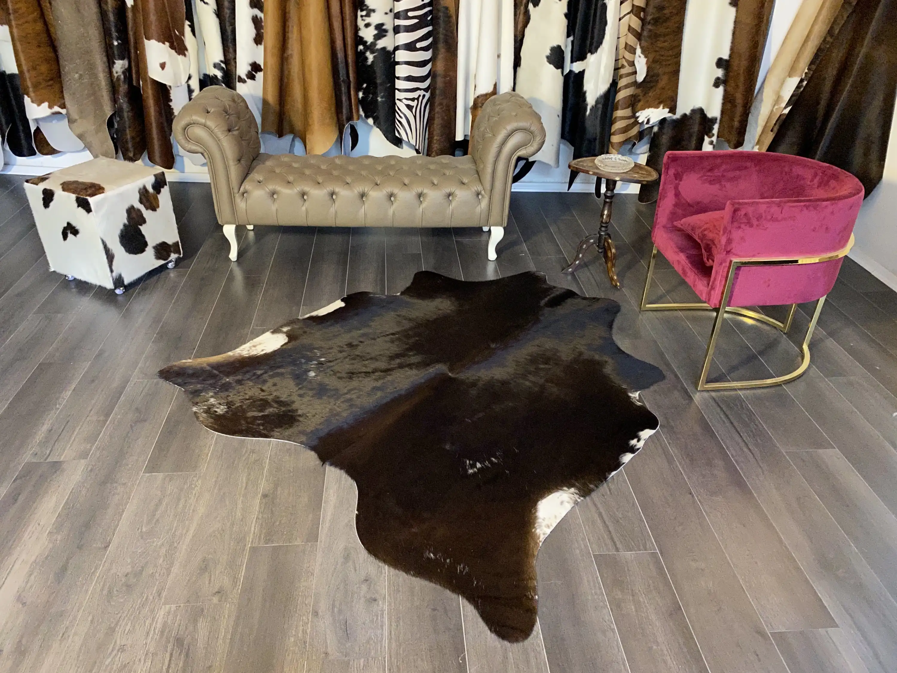 HAKİKİ DERİ DANA POSTU KAHVE 170 x 190 - 0201000138