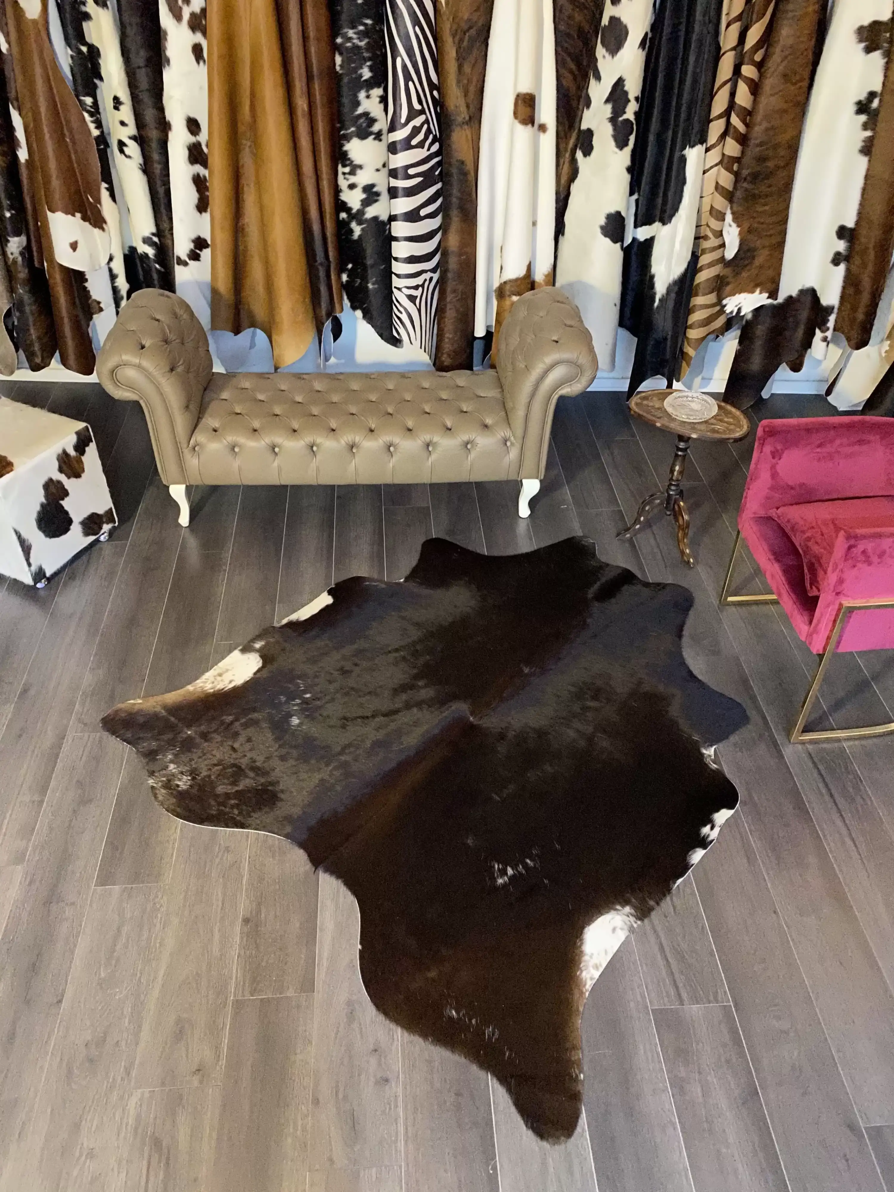 HAKİKİ DERİ DANA POSTU KAHVE 170 x 190 - 0201000138