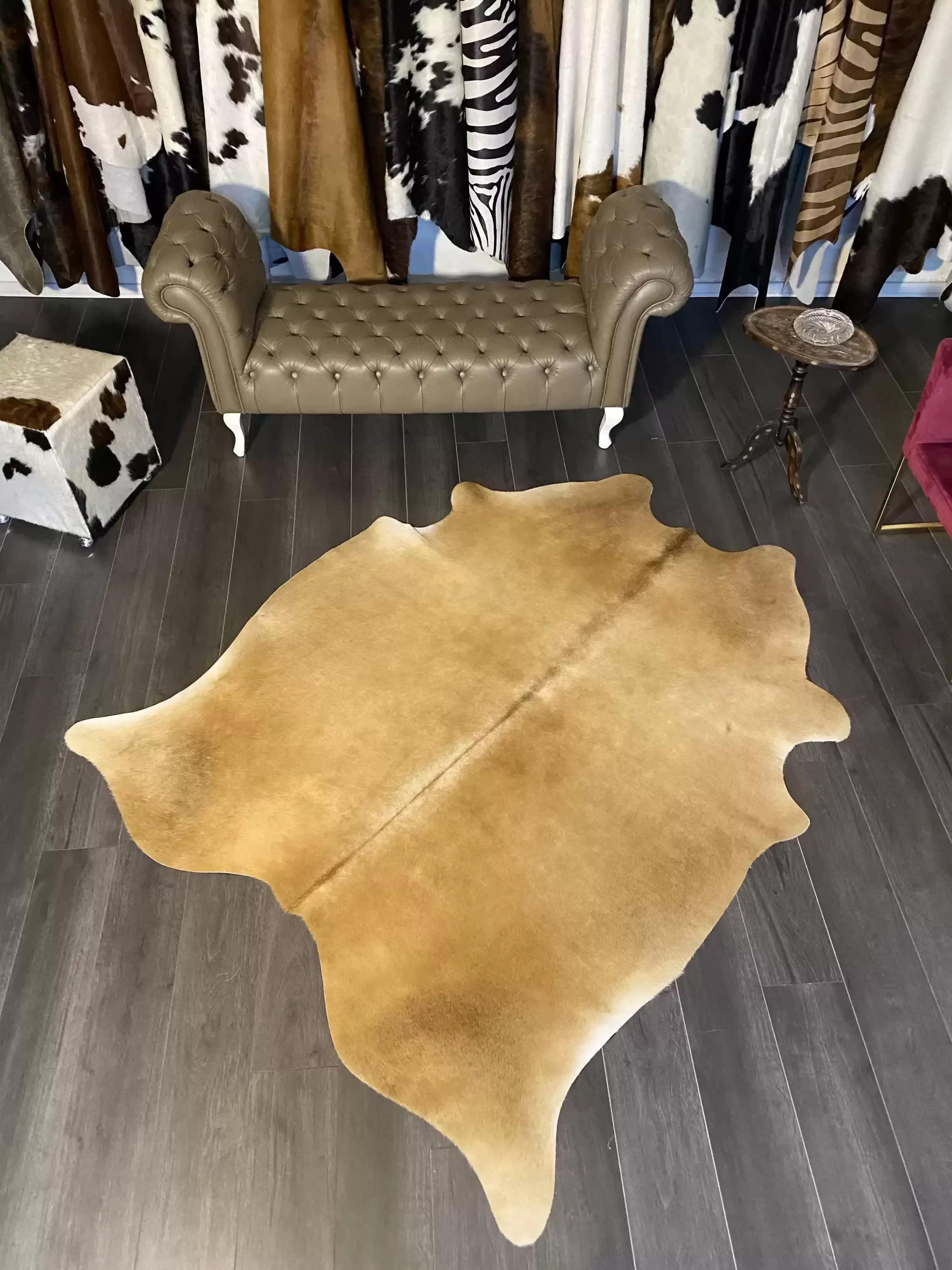 HAKİKİ DERİ DANA POSTU KAHVE 175 x 210 - 0201000043