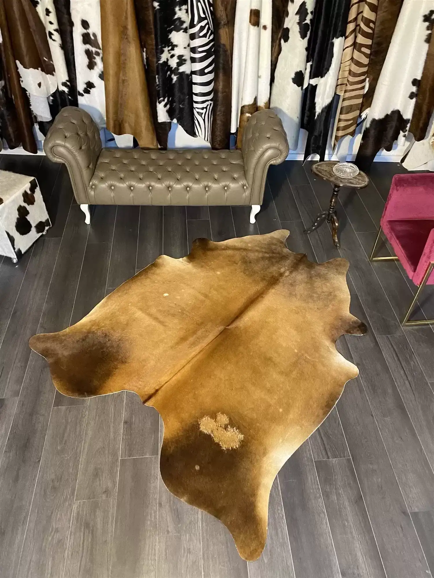 HAKİKİ DERİ DANA POSTU KAHVE 175 x 210 - 0201000069