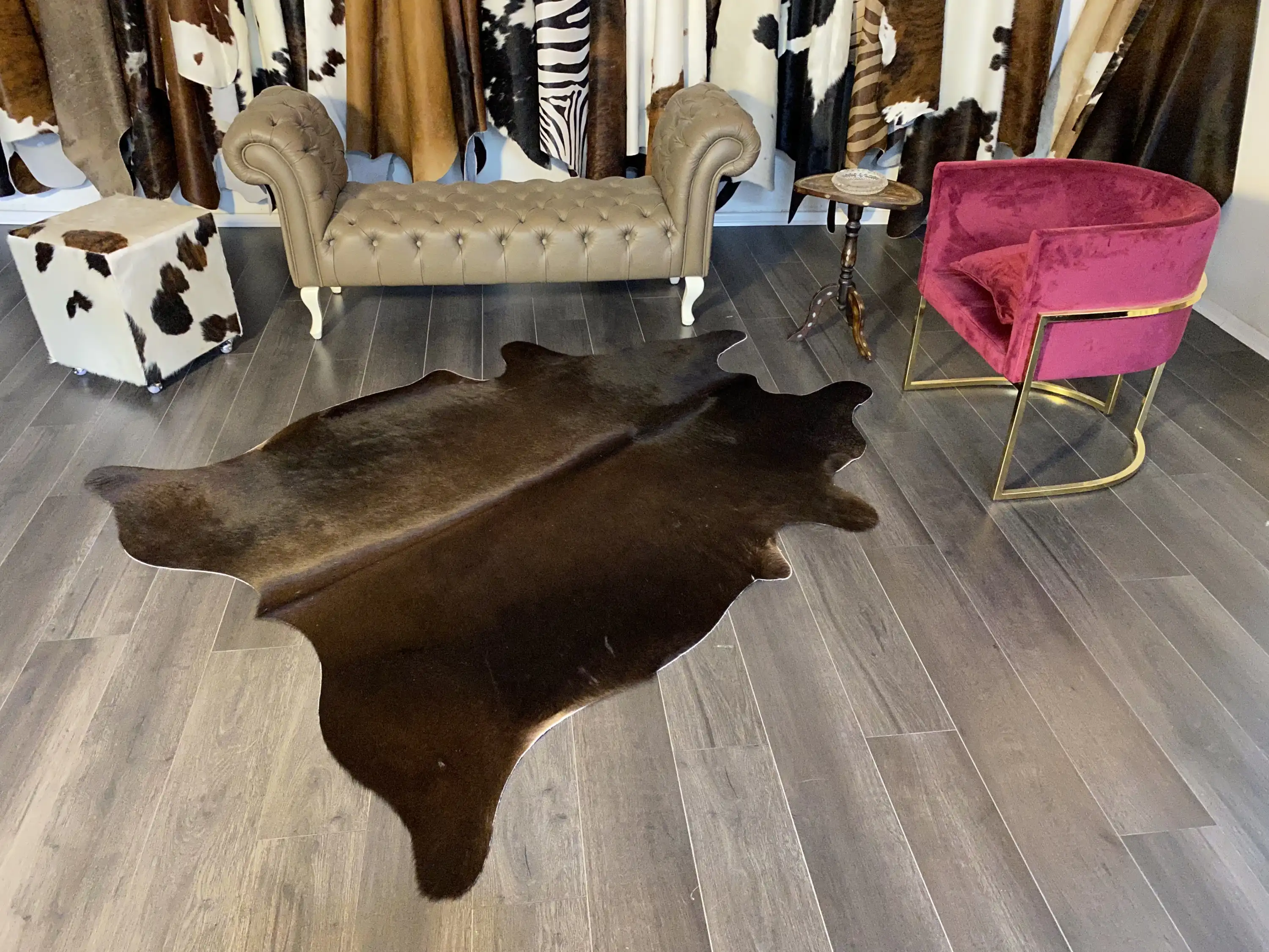 HAKİKİ DERİ DANA POSTU KAHVE 175 x 210 - 0201000132