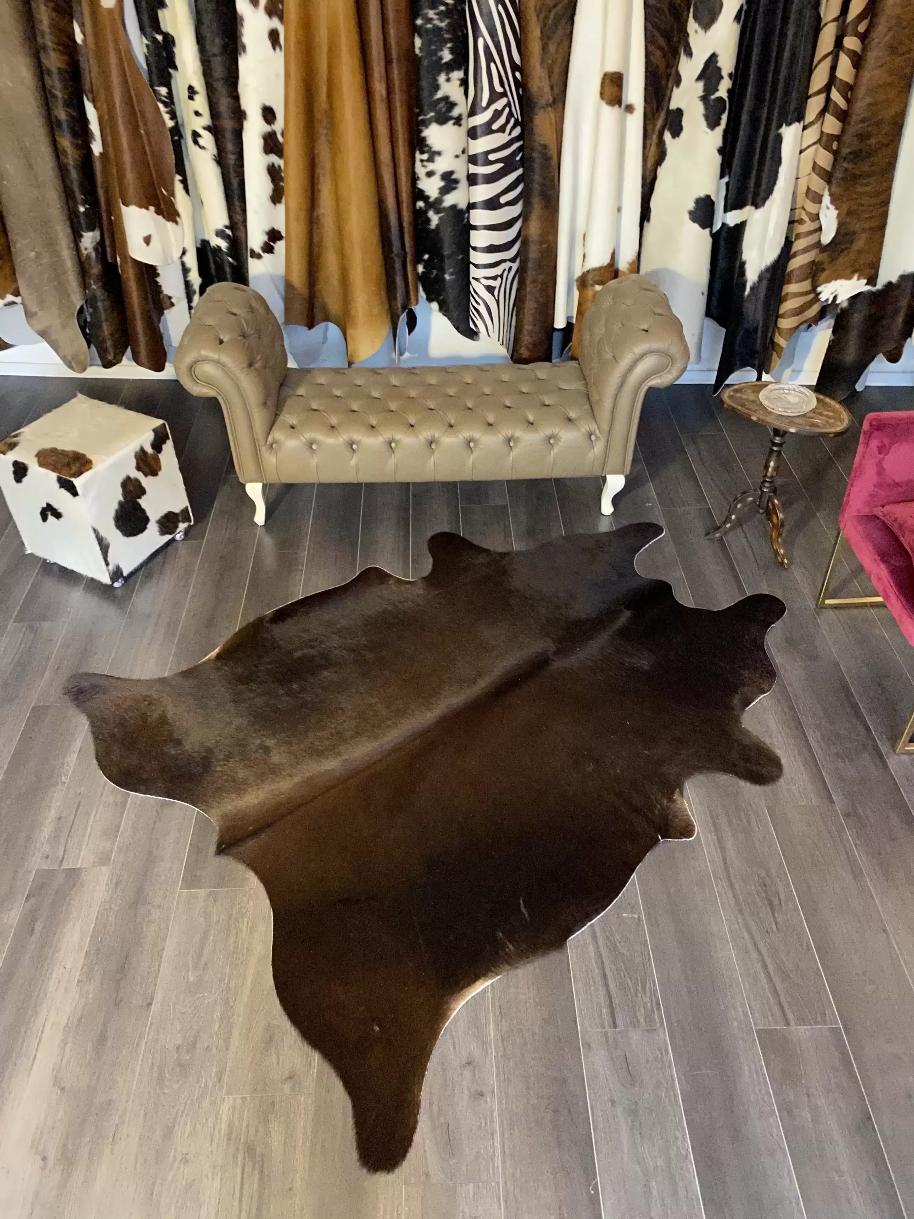 HAKİKİ DERİ DANA POSTU KAHVE 175 x 210 - 0201000132