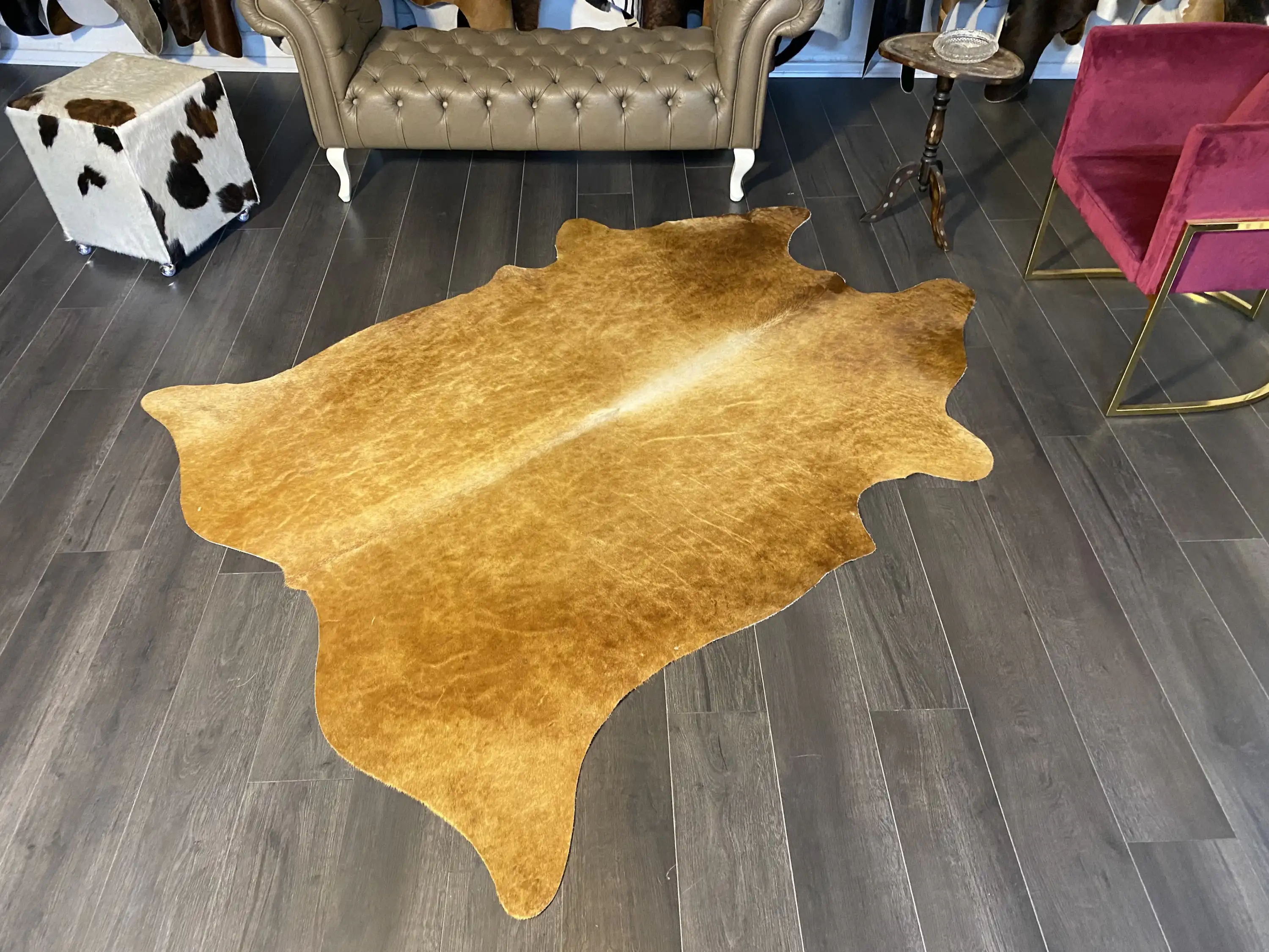 HAKİKİ DERİ DANA POSTU KAHVE 175 x 215 - 0201000048