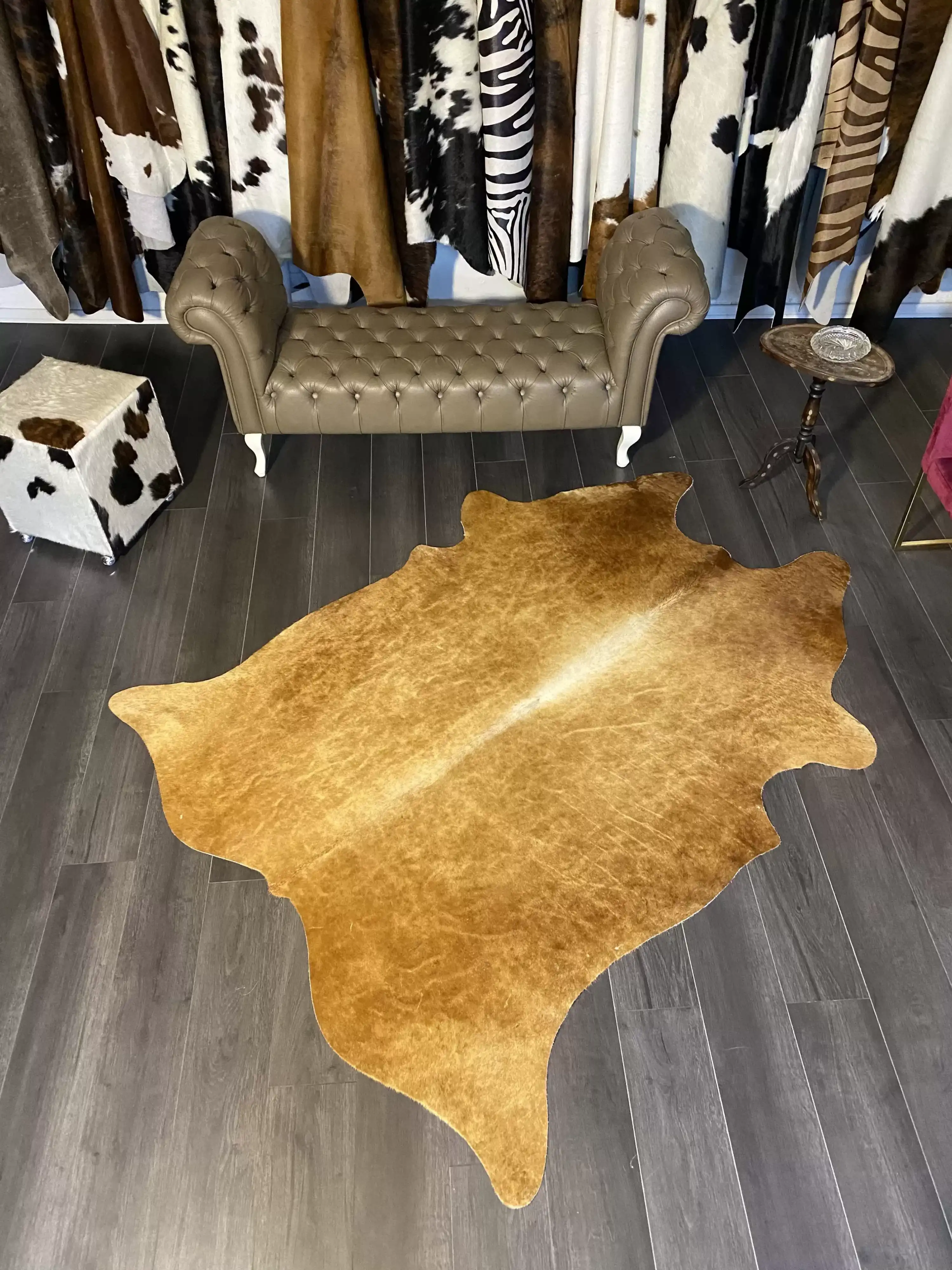 HAKİKİ DERİ DANA POSTU KAHVE 175 x 215 - 0201000048