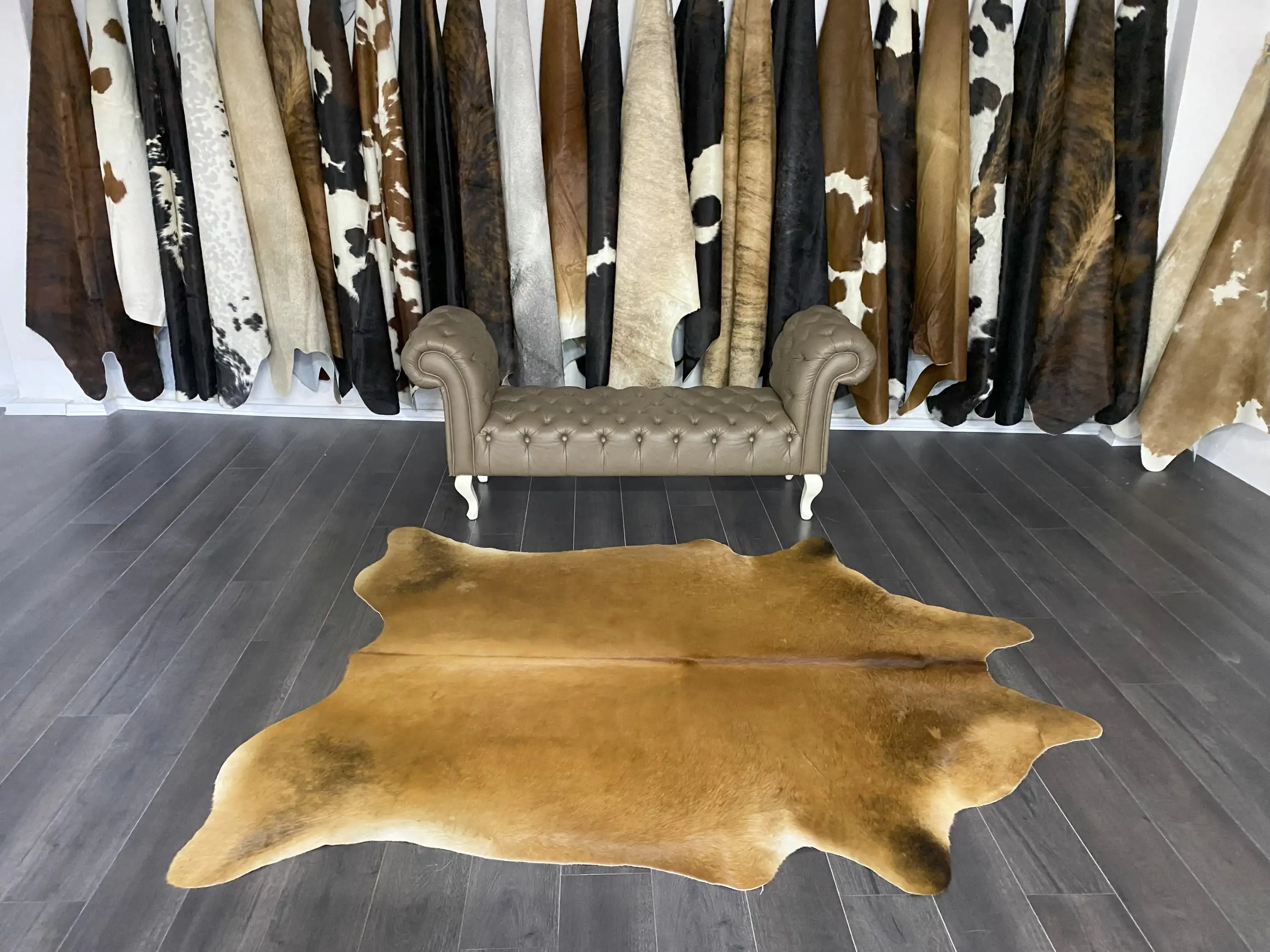 HAKİKİ DERİ DANA POSTU KAHVE 175 x 225 - 0201000002