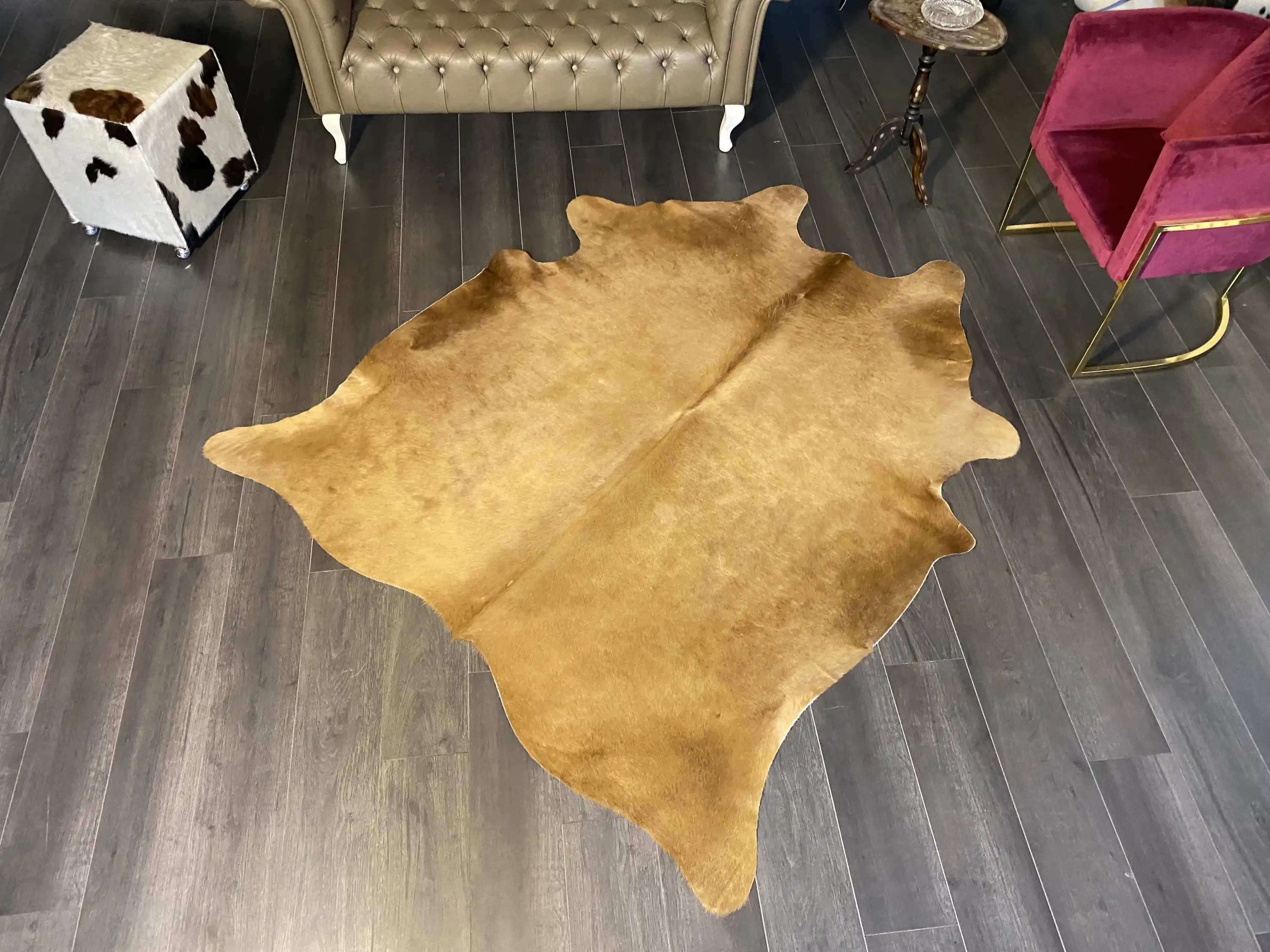 HAKİKİ DERİ DANA POSTU KAHVE 180 x 210 - 0201000049