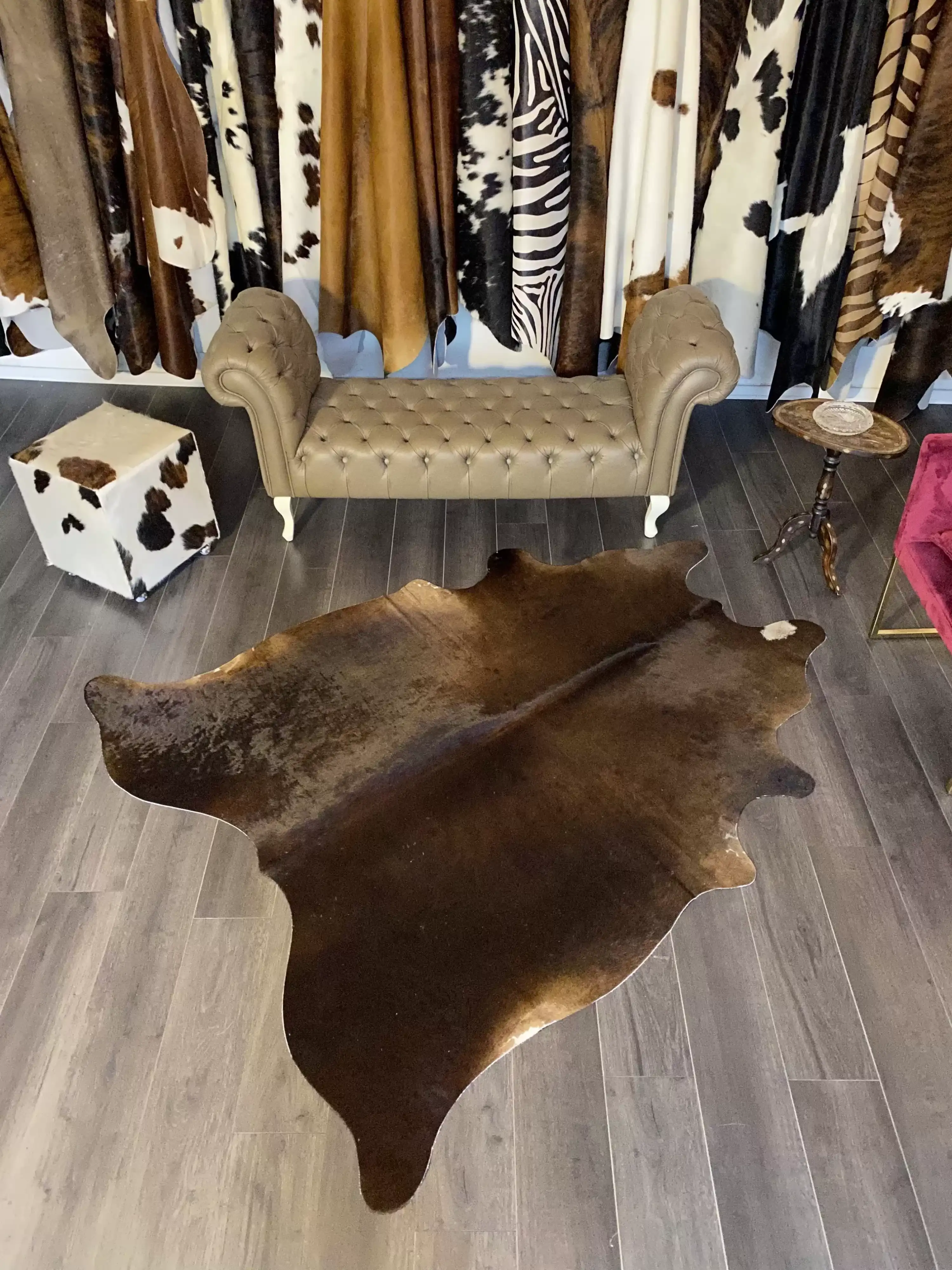 HAKİKİ DERİ DANA POSTU KAHVE 180 x 210 - 0201000135