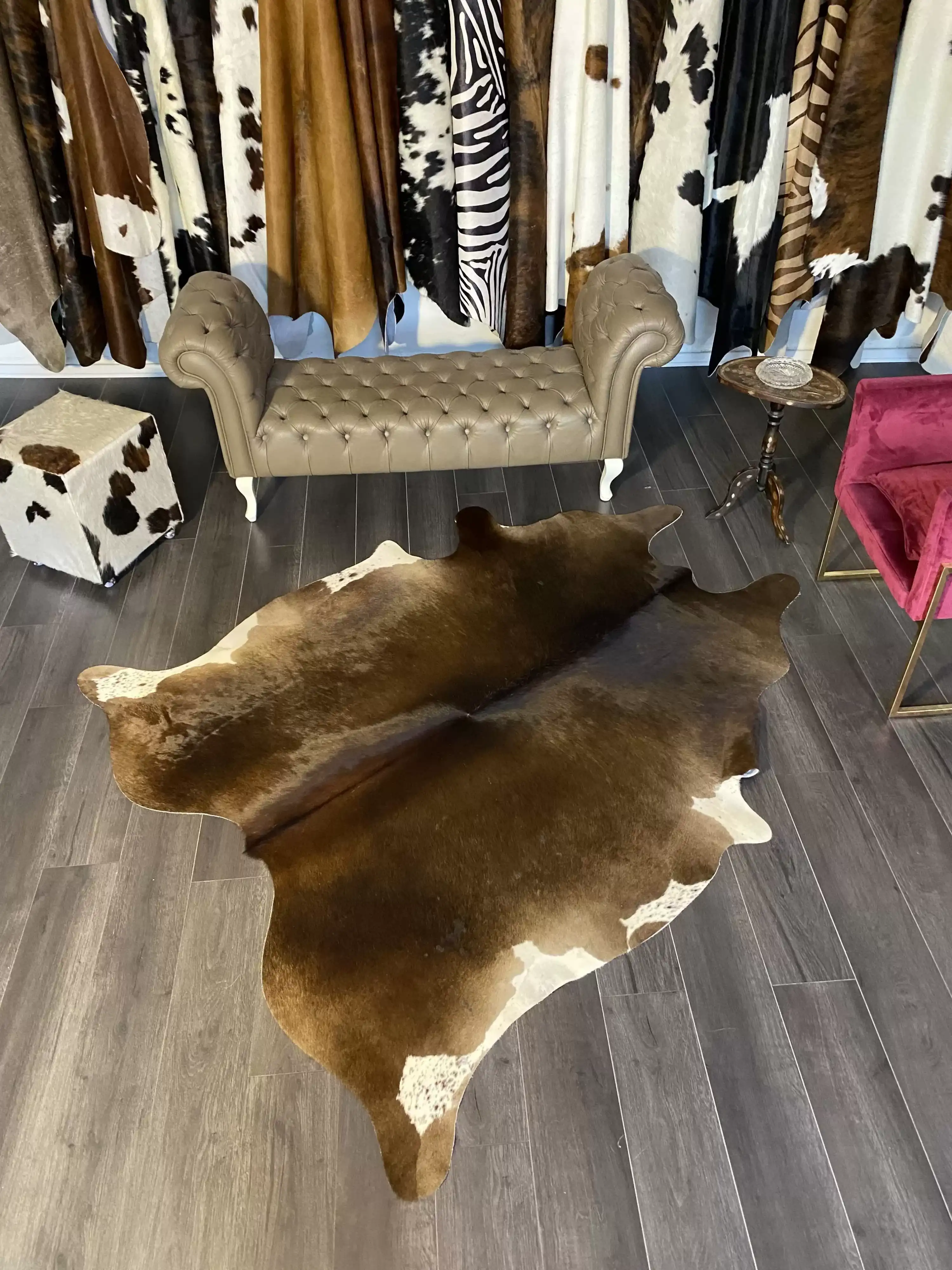 HAKİKİ DERİ DANA POSTU KAHVE 180 x 220 - 0201000105