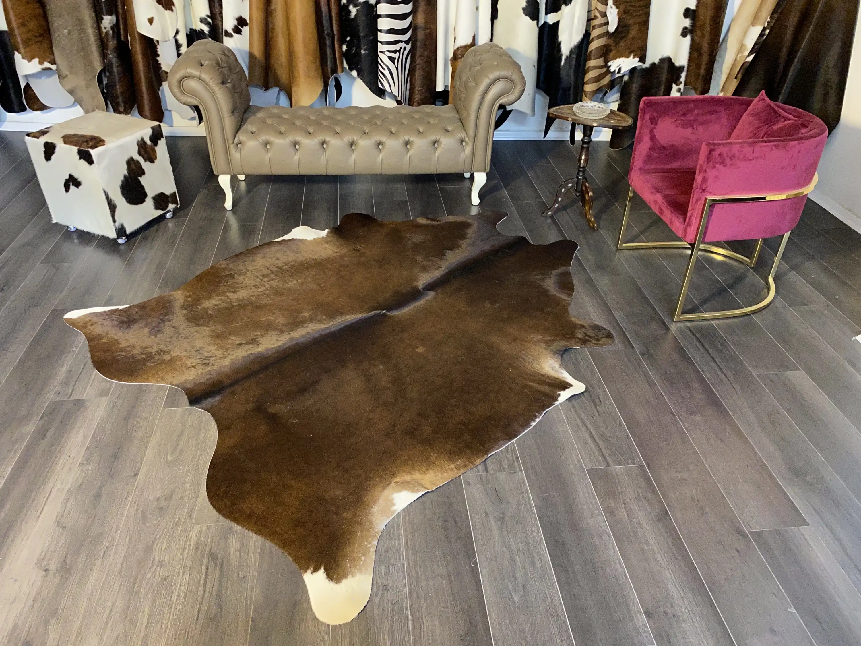 HAKİKİ DERİ DANA POSTU KAHVE 180 x 220 - 0201000125