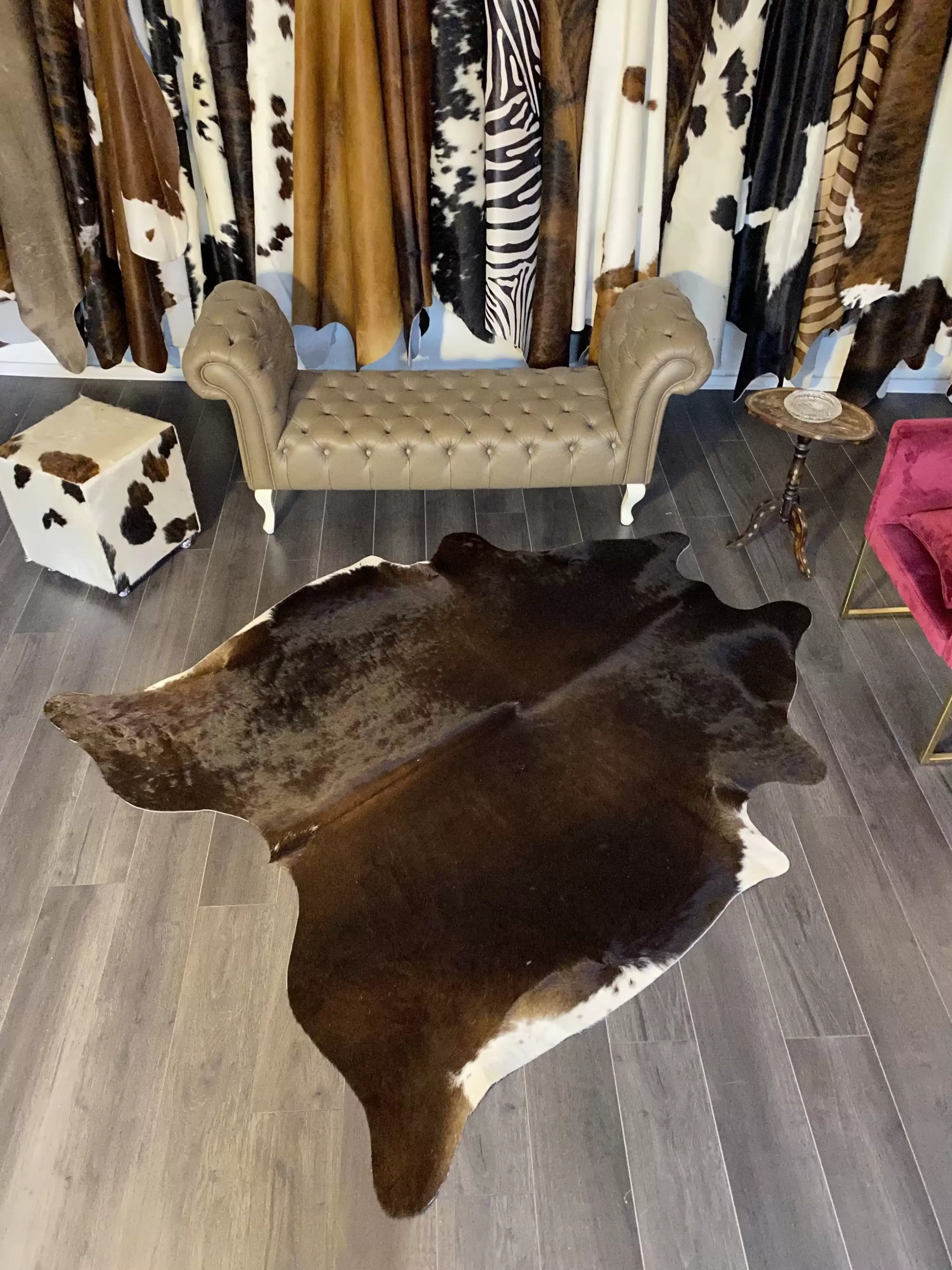 HAKİKİ DERİ DANA POSTU KAHVE 180 x 220 - 0201000152