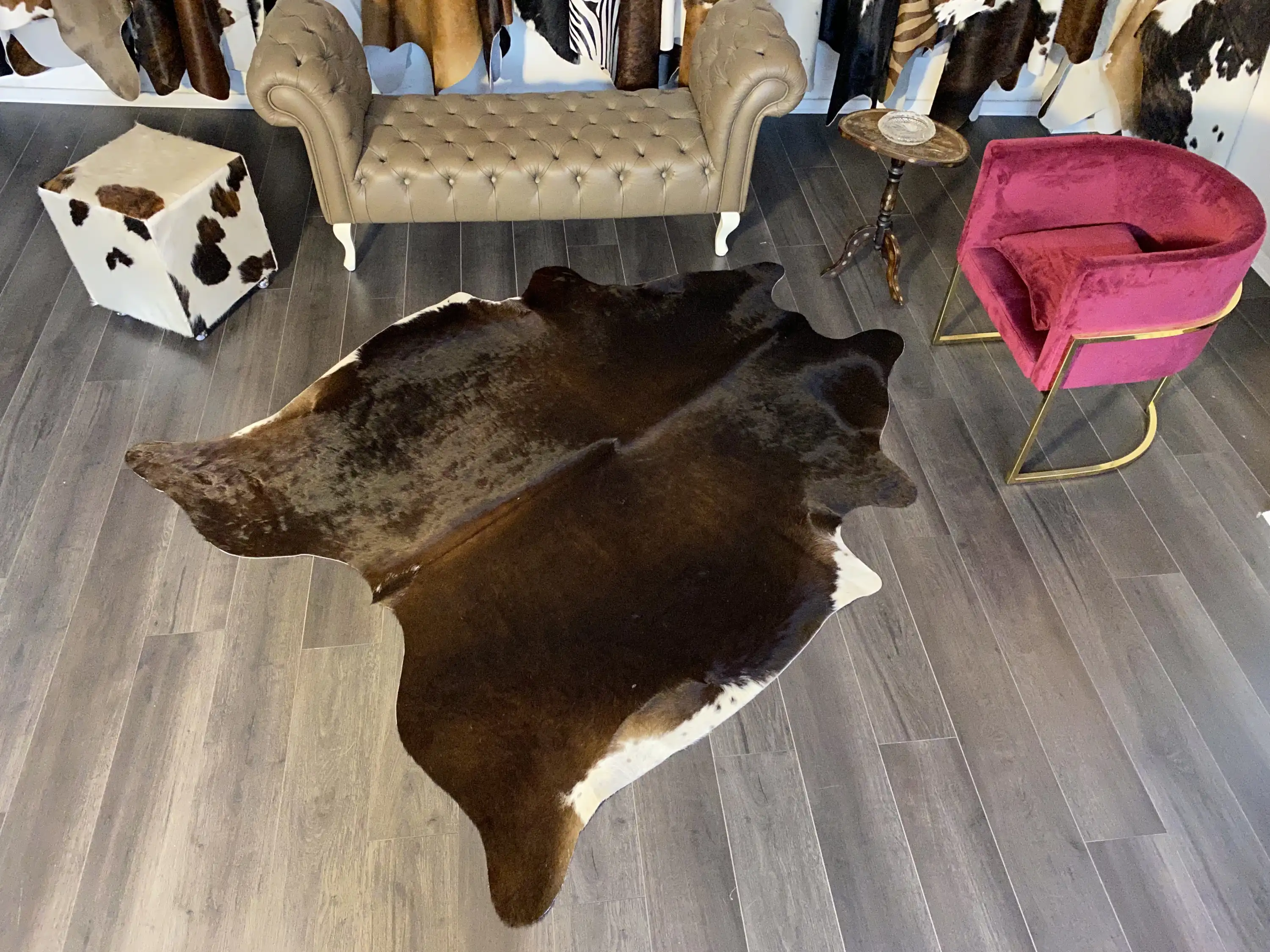 HAKİKİ DERİ DANA POSTU KAHVE 180 x 220 - 0201000152