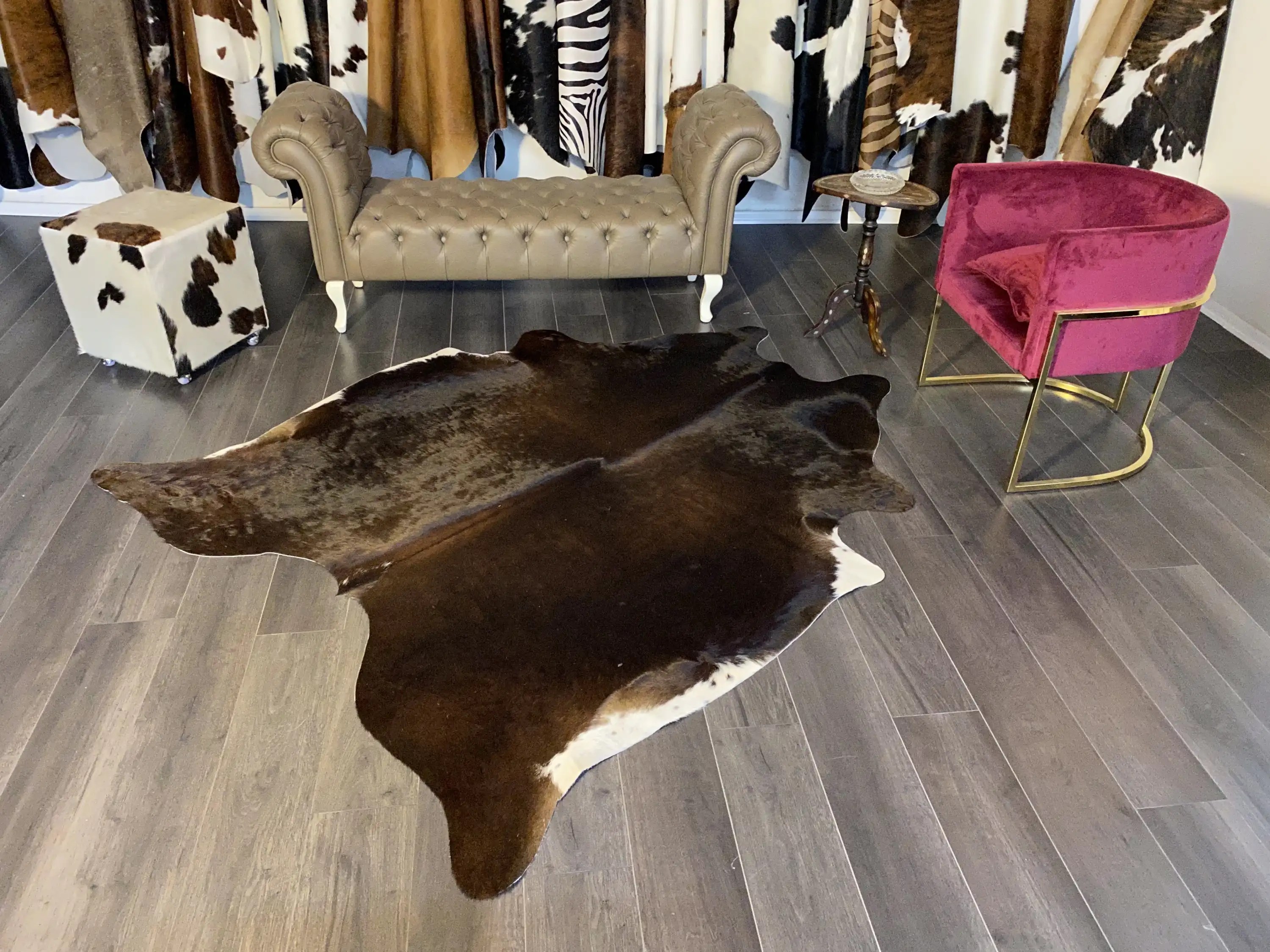 HAKİKİ DERİ DANA POSTU KAHVE 180 x 220 - 0201000152