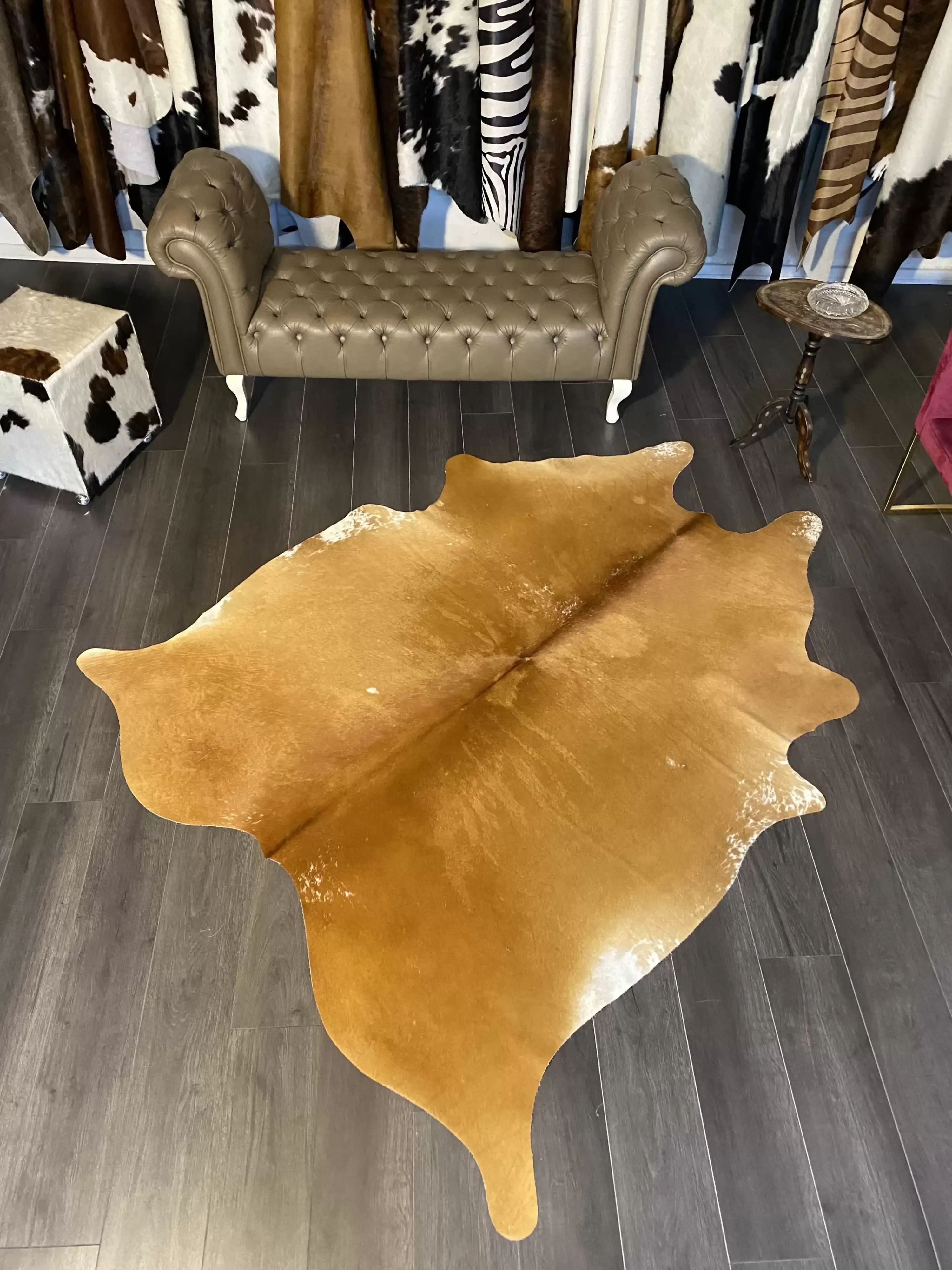 HAKİKİ DERİ DANA POSTU KAHVE 180 x 225 - 0201000044