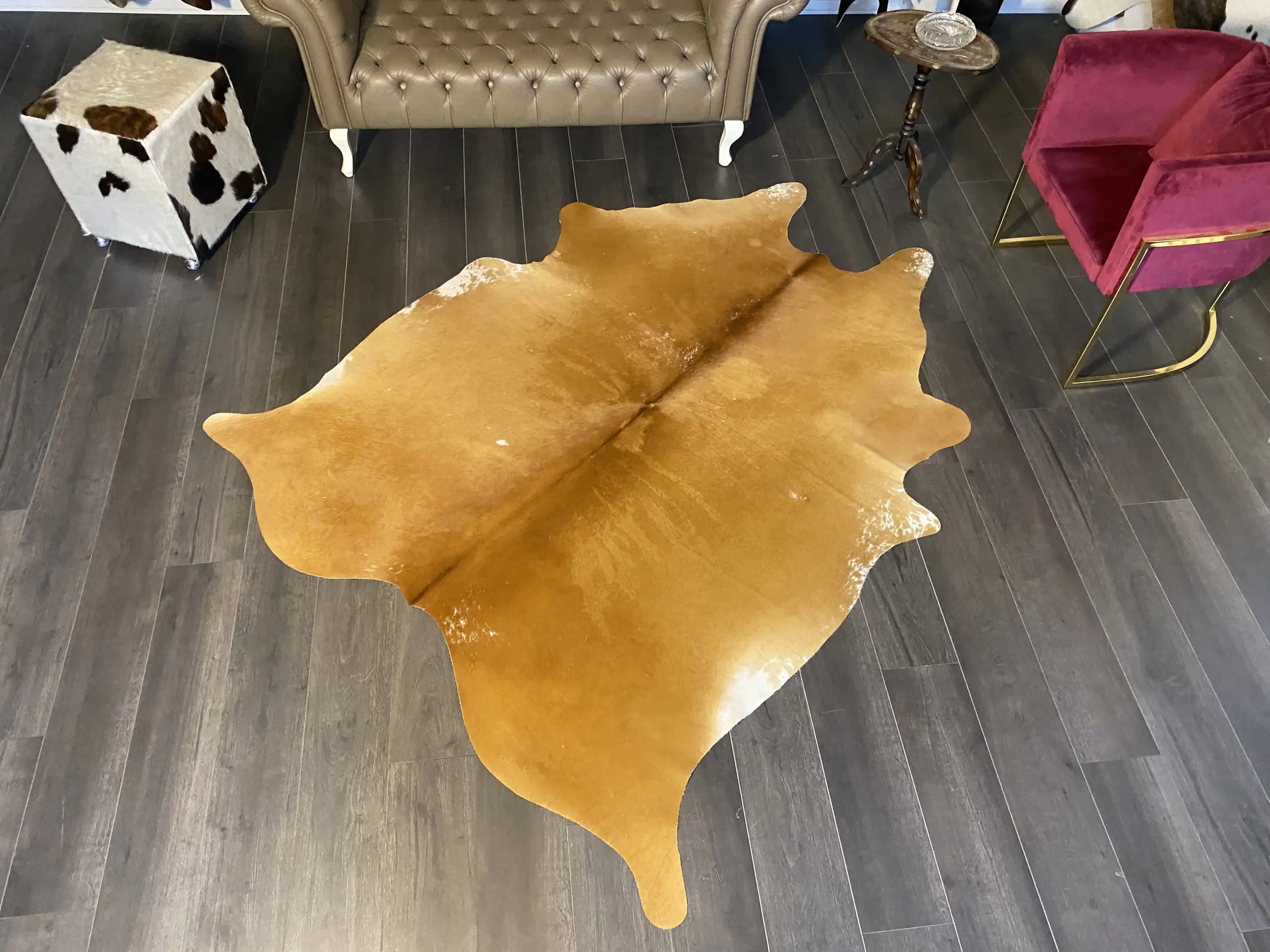 HAKİKİ DERİ DANA POSTU KAHVE 180 x 225 - 0201000044