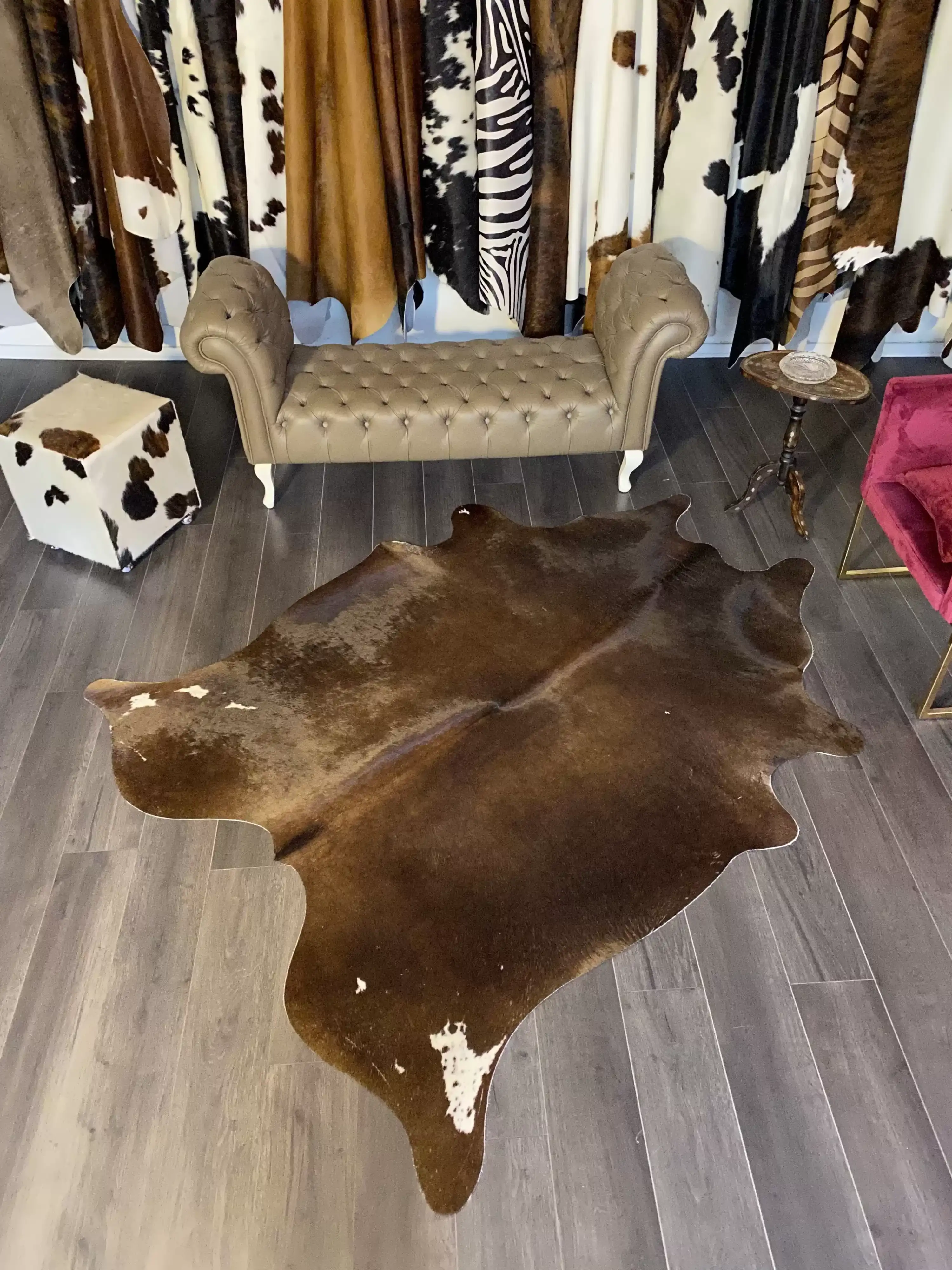 HAKİKİ DERİ DANA POSTU KAHVE 180 x 230 - 0201000074