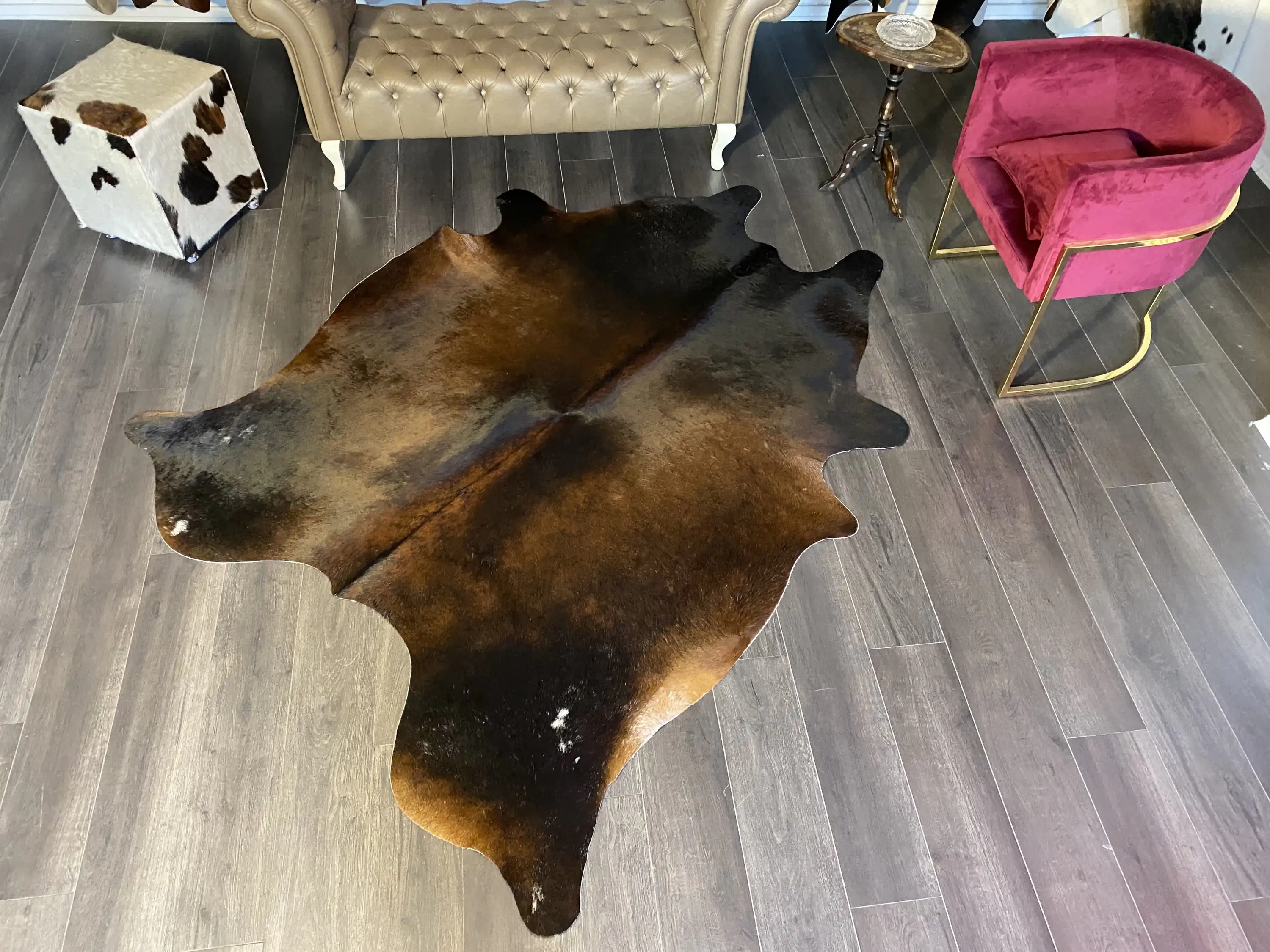 HAKİKİ DERİ DANA POSTU KAHVE 180 x 230 - 0201000091