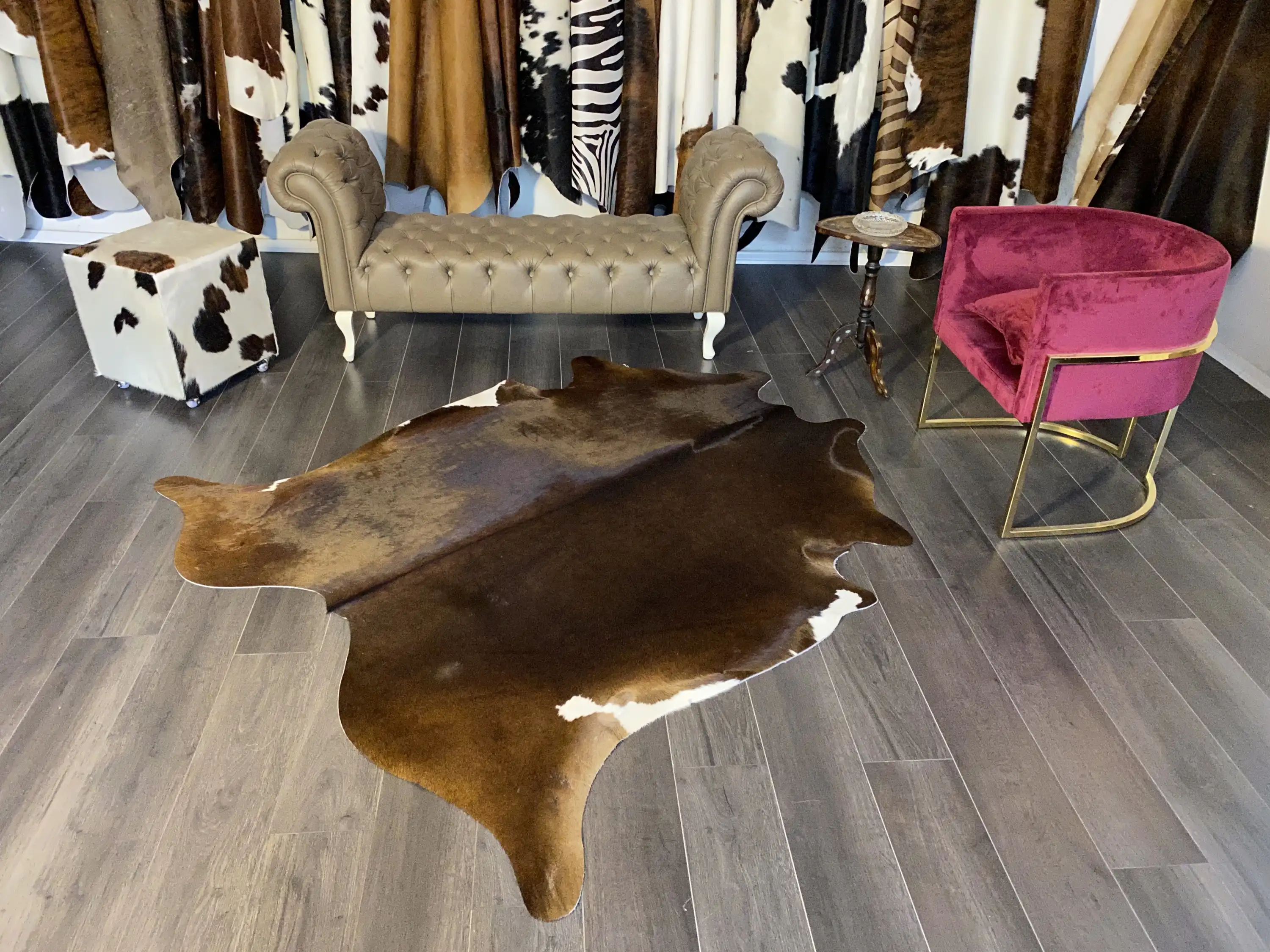 HAKİKİ DERİ DANA POSTU KAHVE 185 x 200 - 0201000148