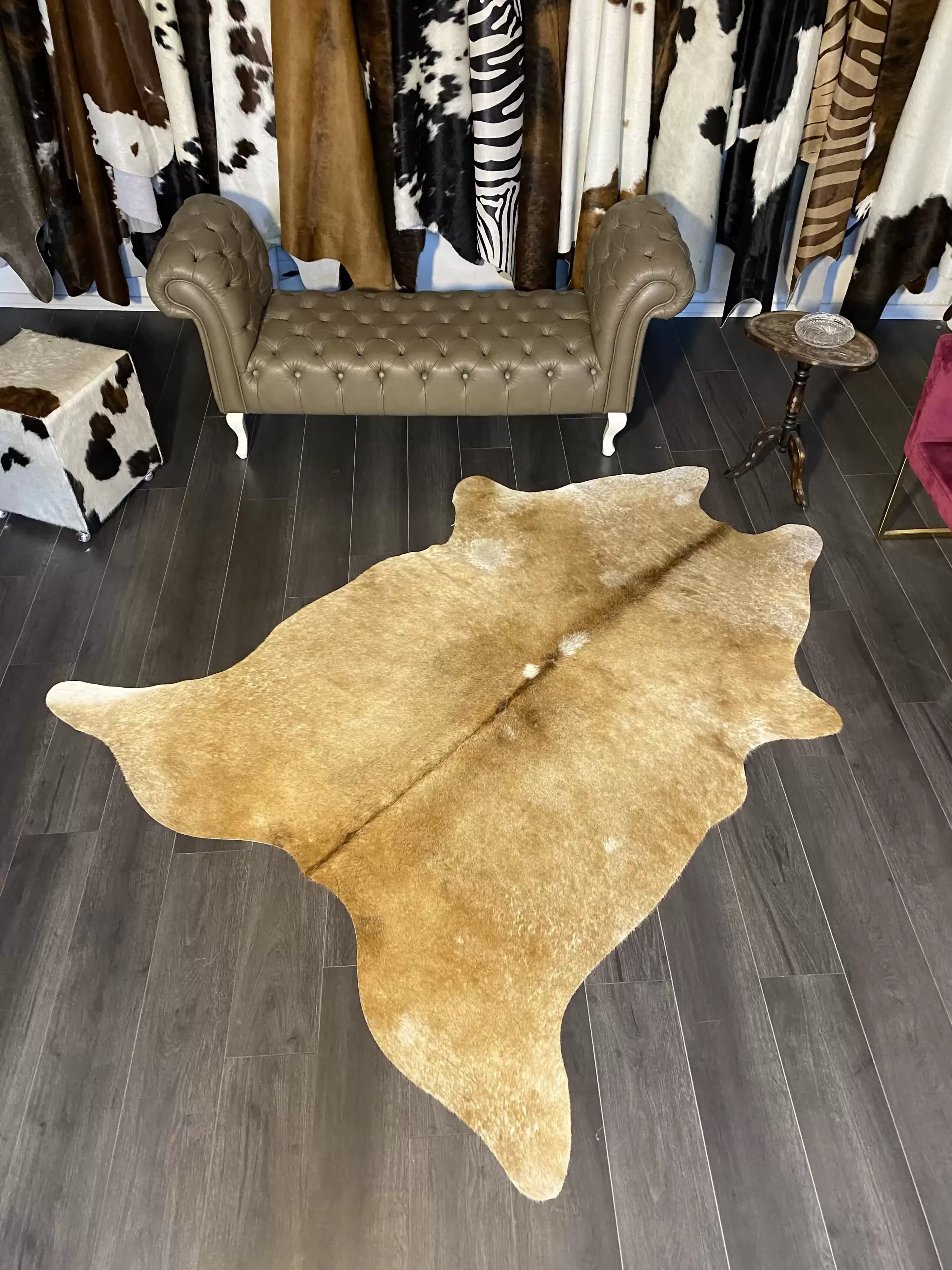 HAKİKİ DERİ DANA POSTU KAHVE 185 x 220 - 0201000061