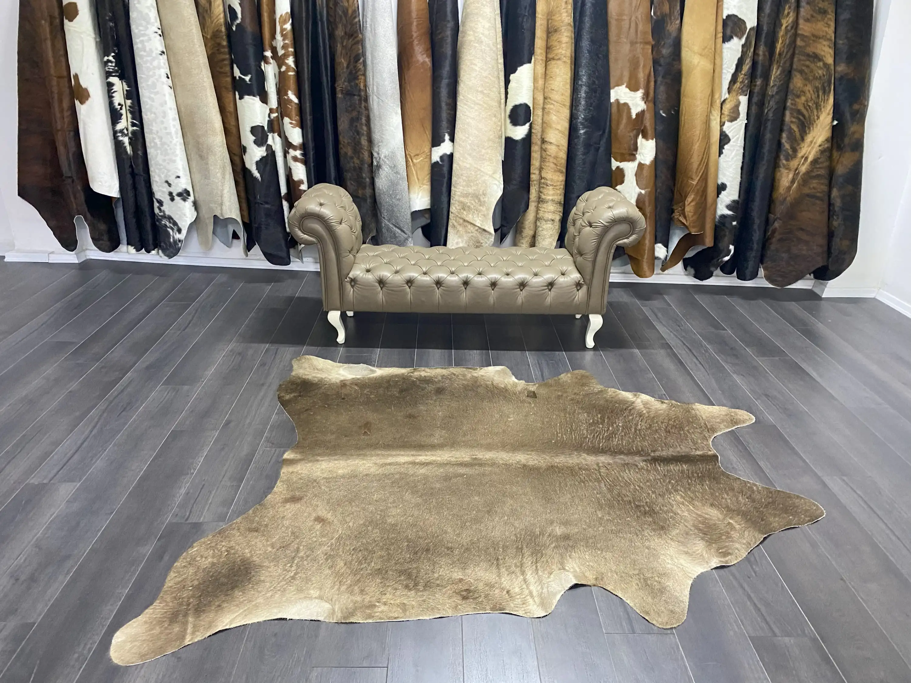 HAKİKİ DERİ DANA POSTU KAHVE 185 x 225 - 0201000021