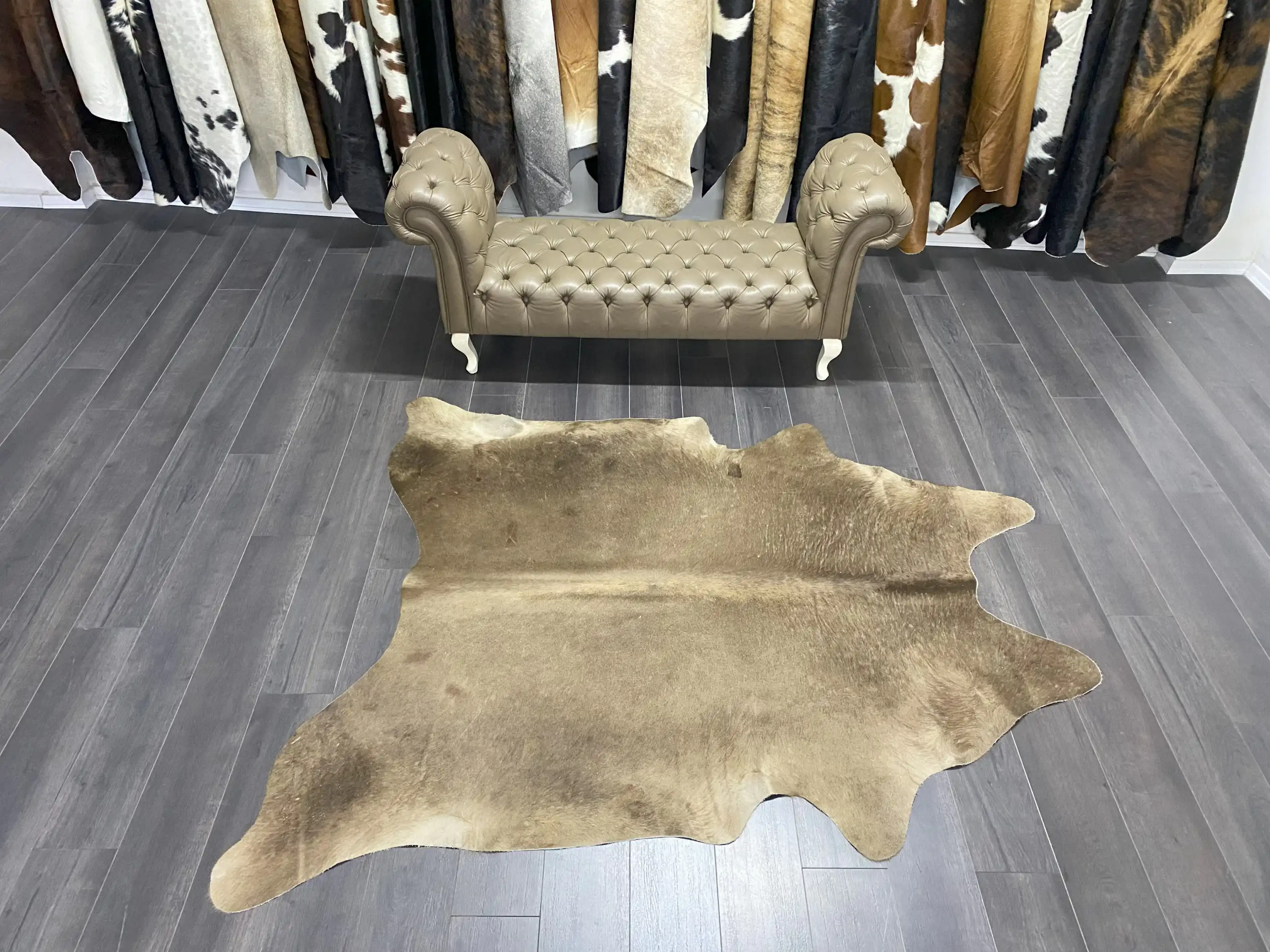 HAKİKİ DERİ DANA POSTU KAHVE 185 x 225 - 0201000021