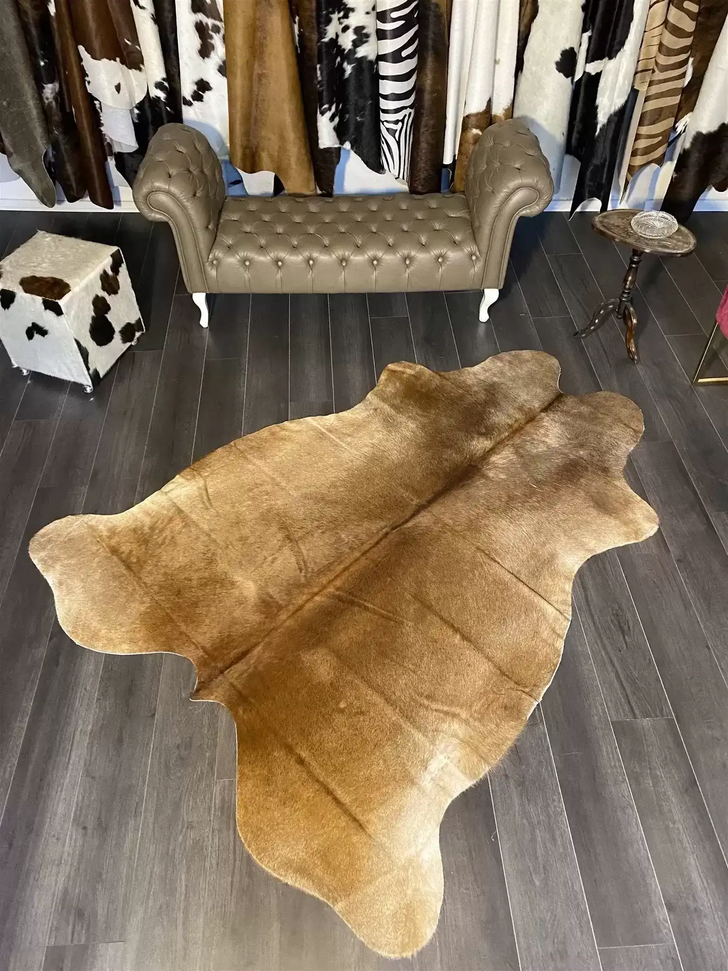 HAKİKİ DERİ DANA POSTU KAHVE 185 x 225 - 0201000058