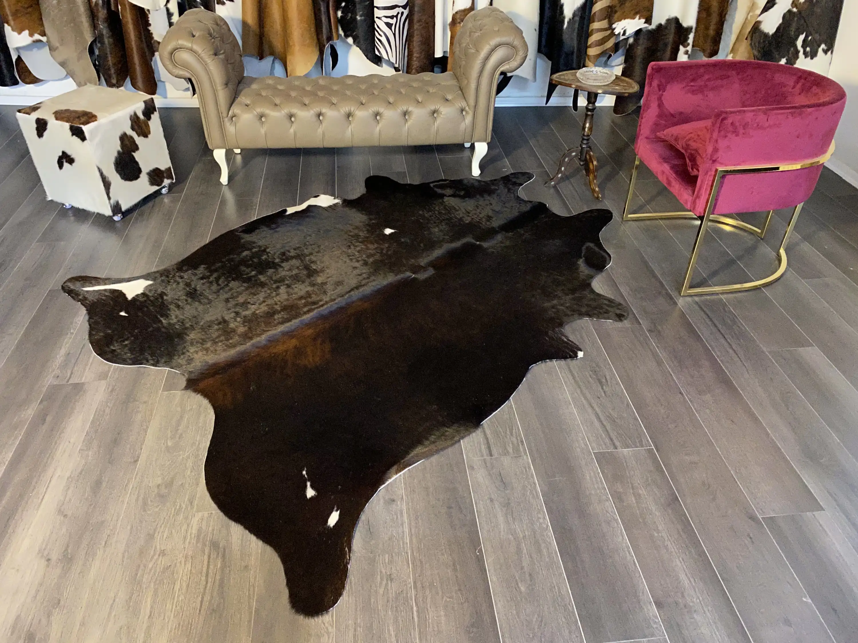 HAKİKİ DERİ DANA POSTU KAHVE 185 x 235 - 0201000155