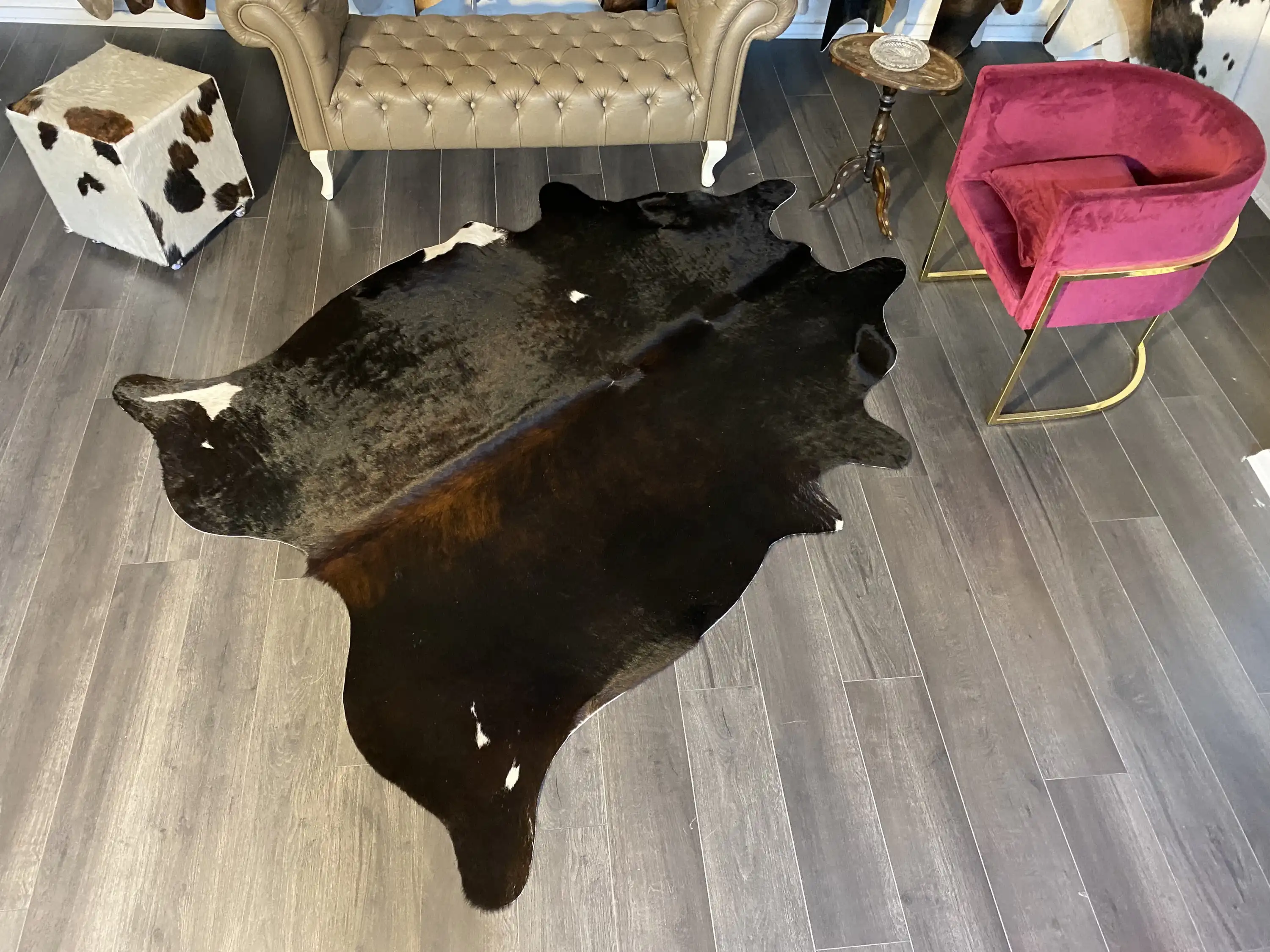 HAKİKİ DERİ DANA POSTU KAHVE 185 x 235 - 0201000155