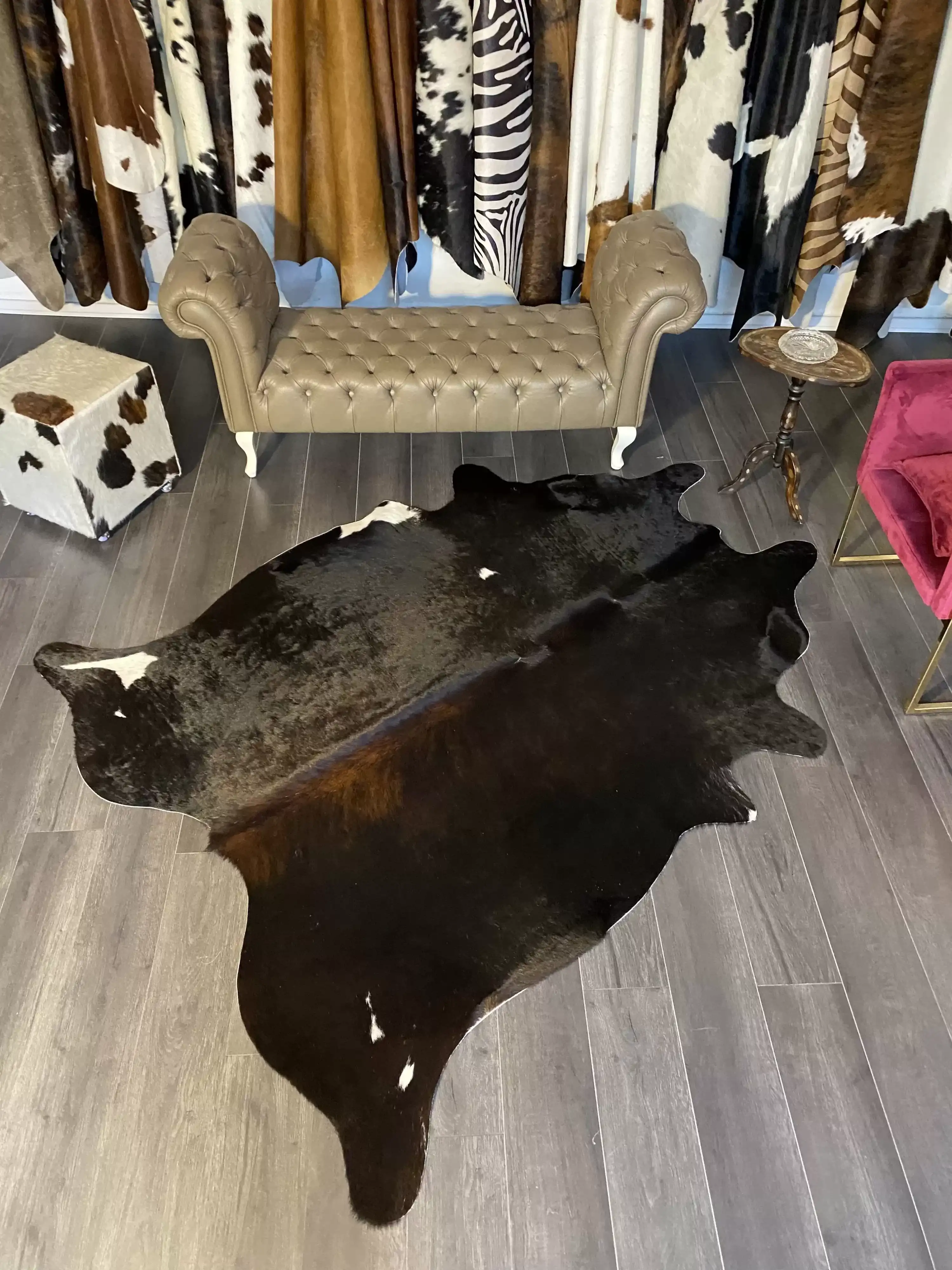 HAKİKİ DERİ DANA POSTU KAHVE 185 x 235 - 0201000155