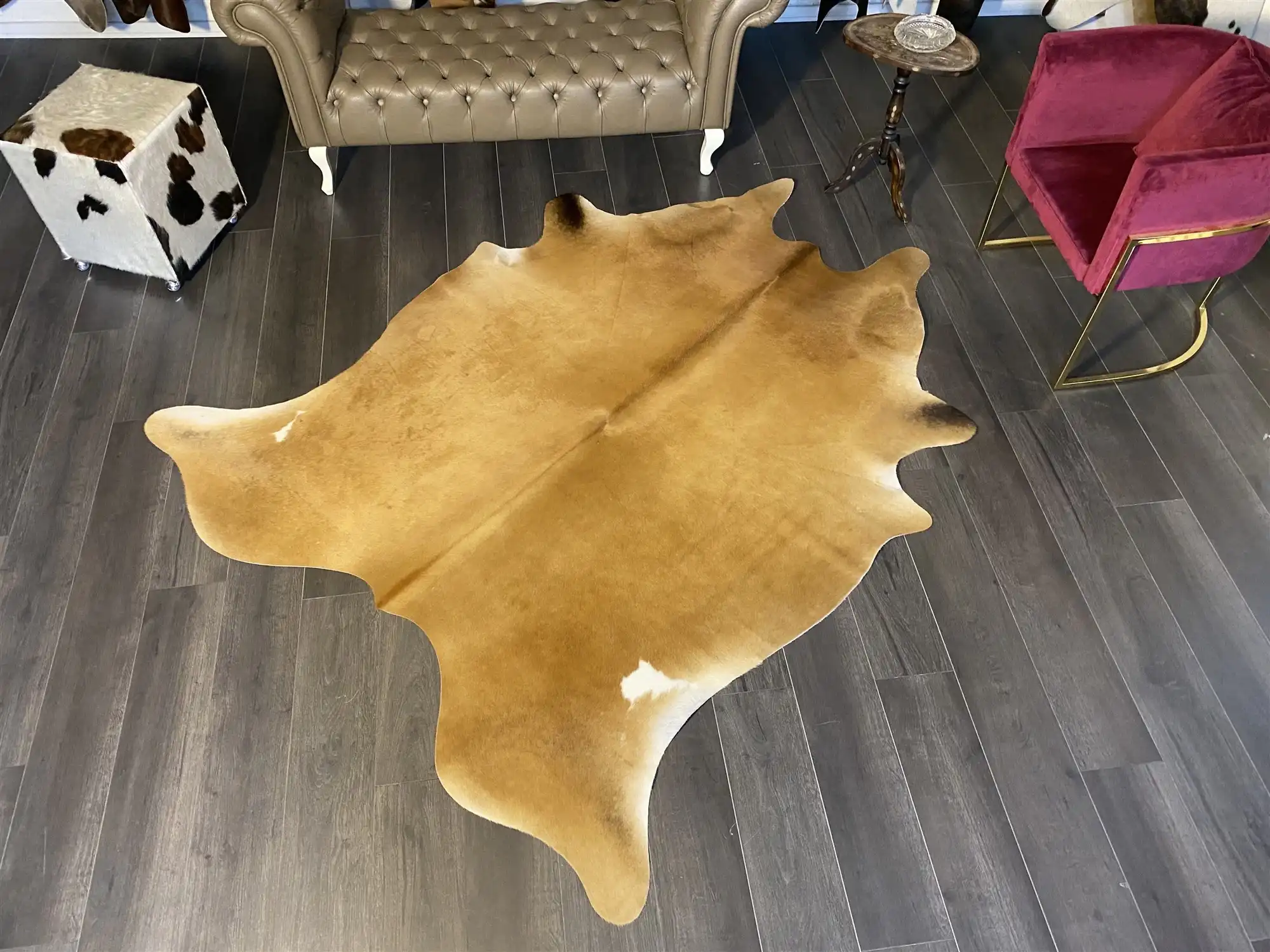 HAKİKİ DERİ DANA POSTU KAHVE 190 x 225 - 0201000042